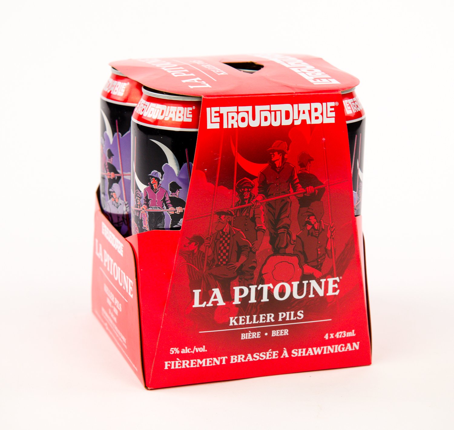 Pitoune Beer 473 ml x4