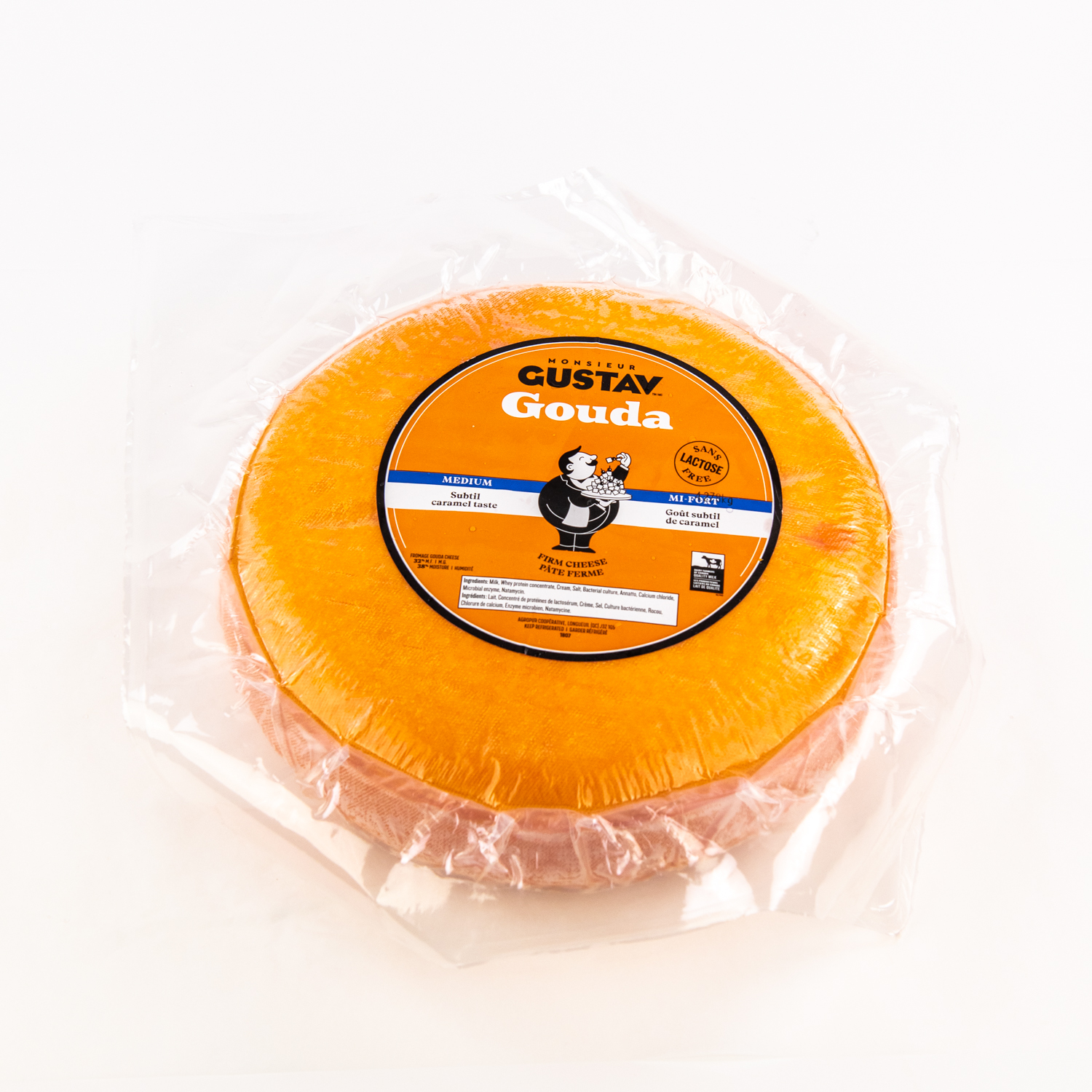 Medium Gouda Cheese Wheel 4.5 kg
