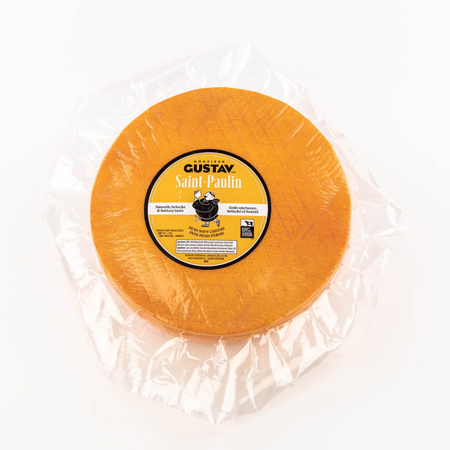 Saint Paulin Cheese Wheel 2.8 kg