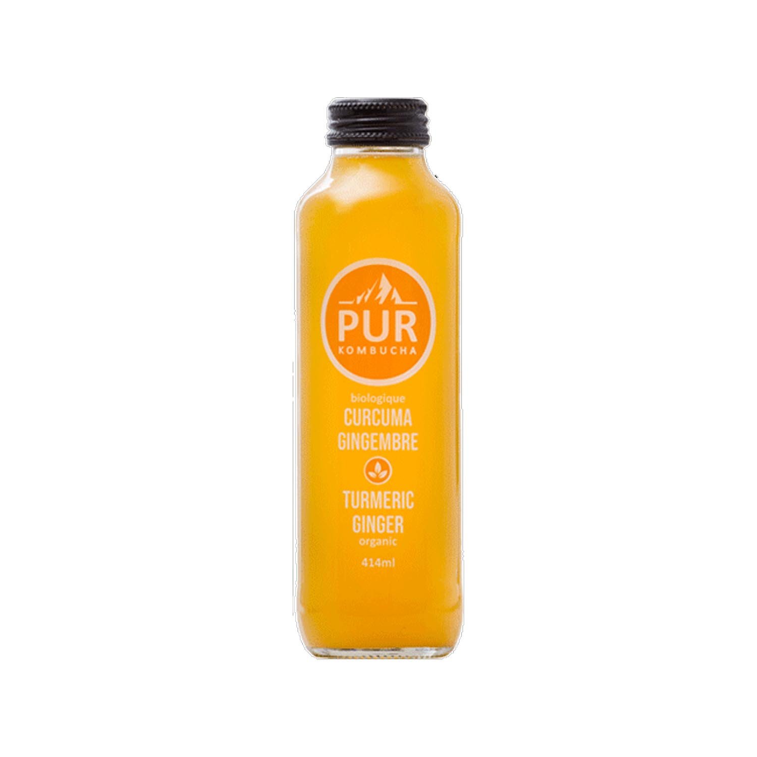 Organic Turmeric Ginger Kombucha 414 ml
