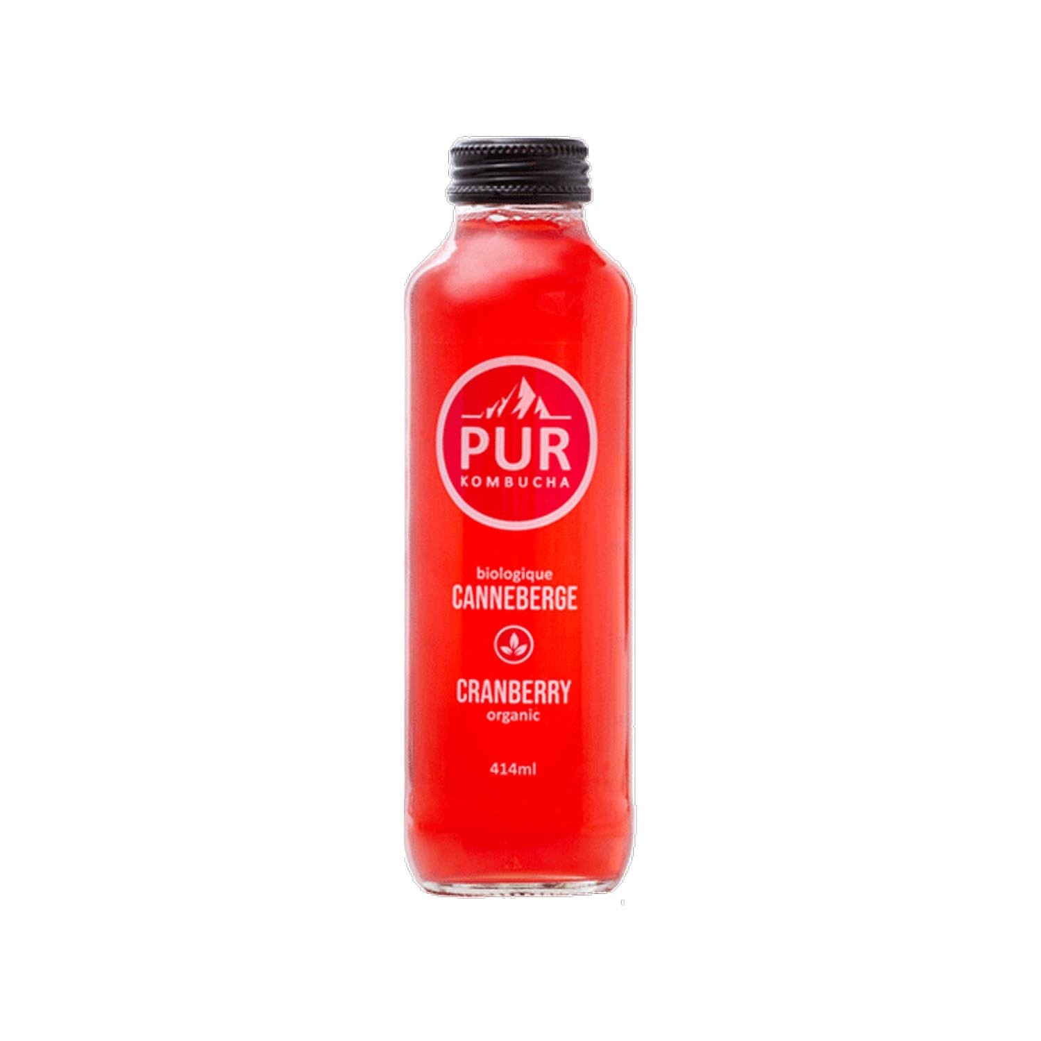 Organic Cranberry Kombucha 414 ml