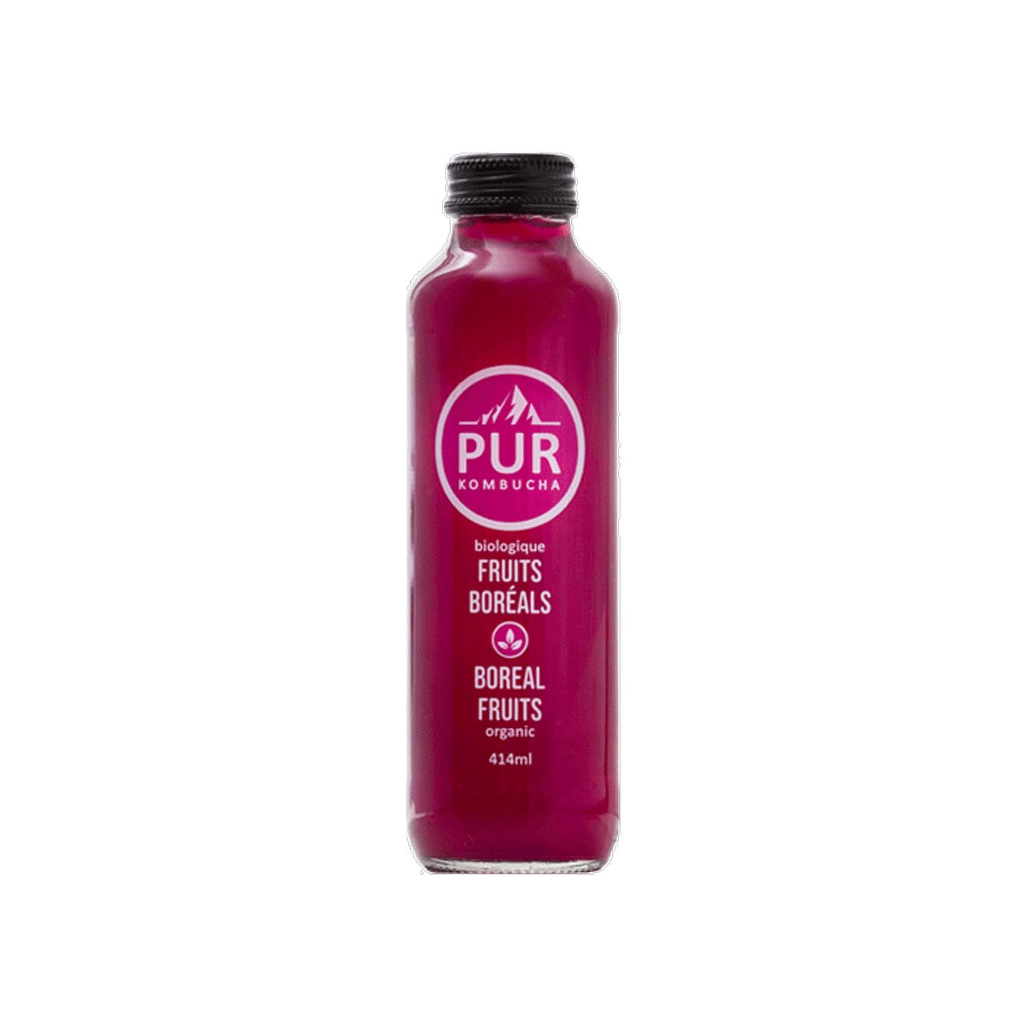 Organic Boreal Fruit Kombucha 414 ml