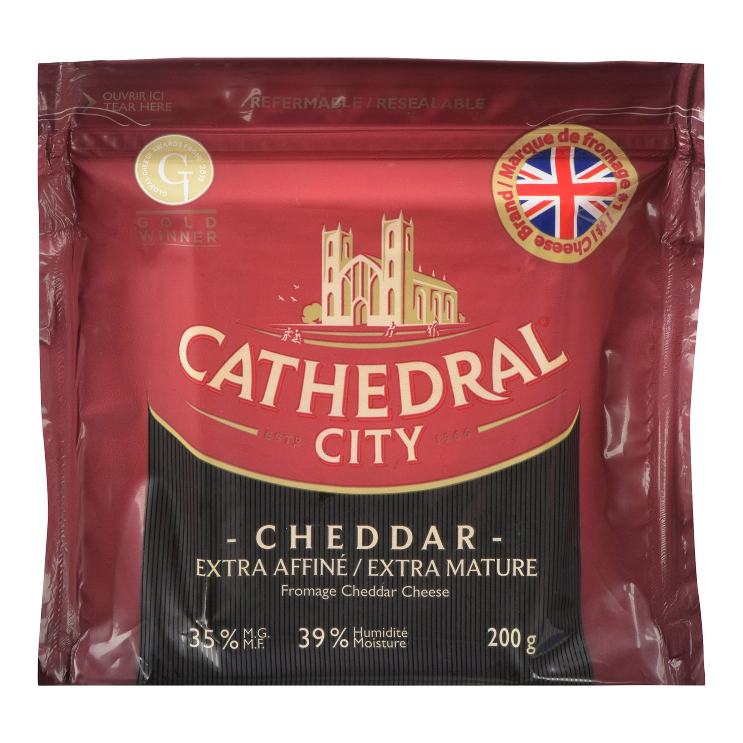 English Extra Mature Cheddar 200 g