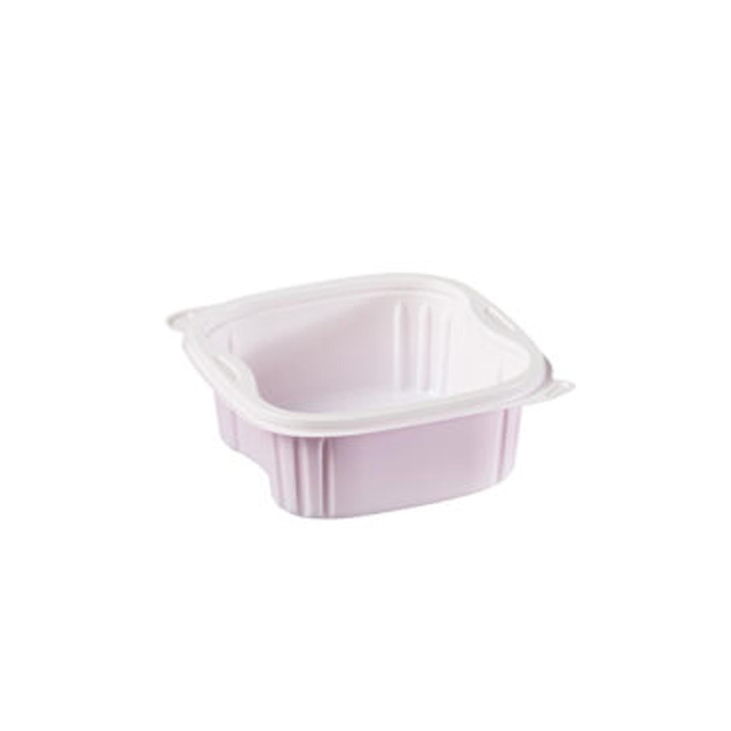 20 oz Pink Square Bistro Plastic Container x20