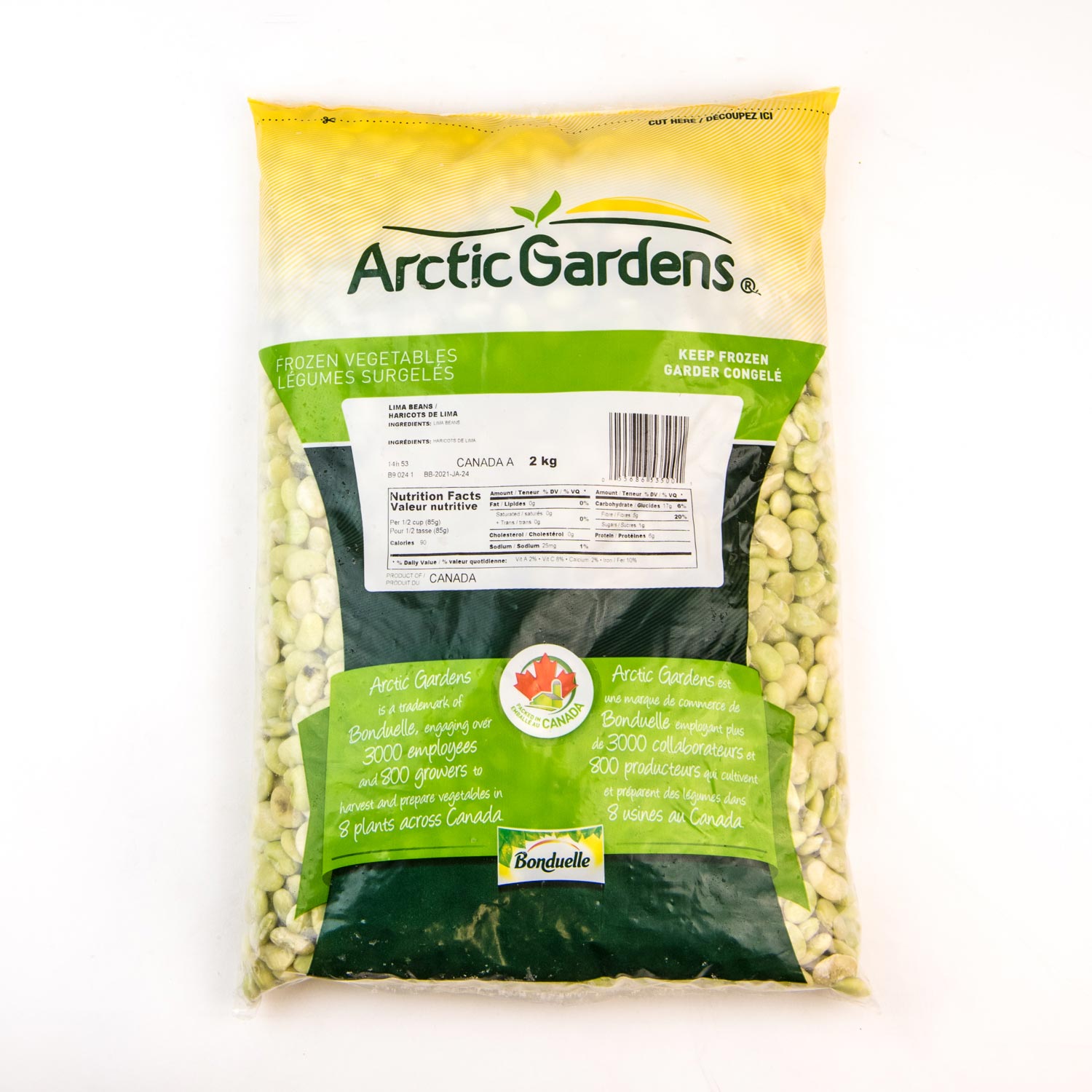 Frozen Lima Beans 2 kg