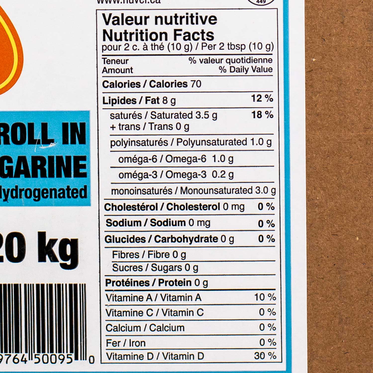 Non-hydrogenated Margarine 20 kg-secondary-image