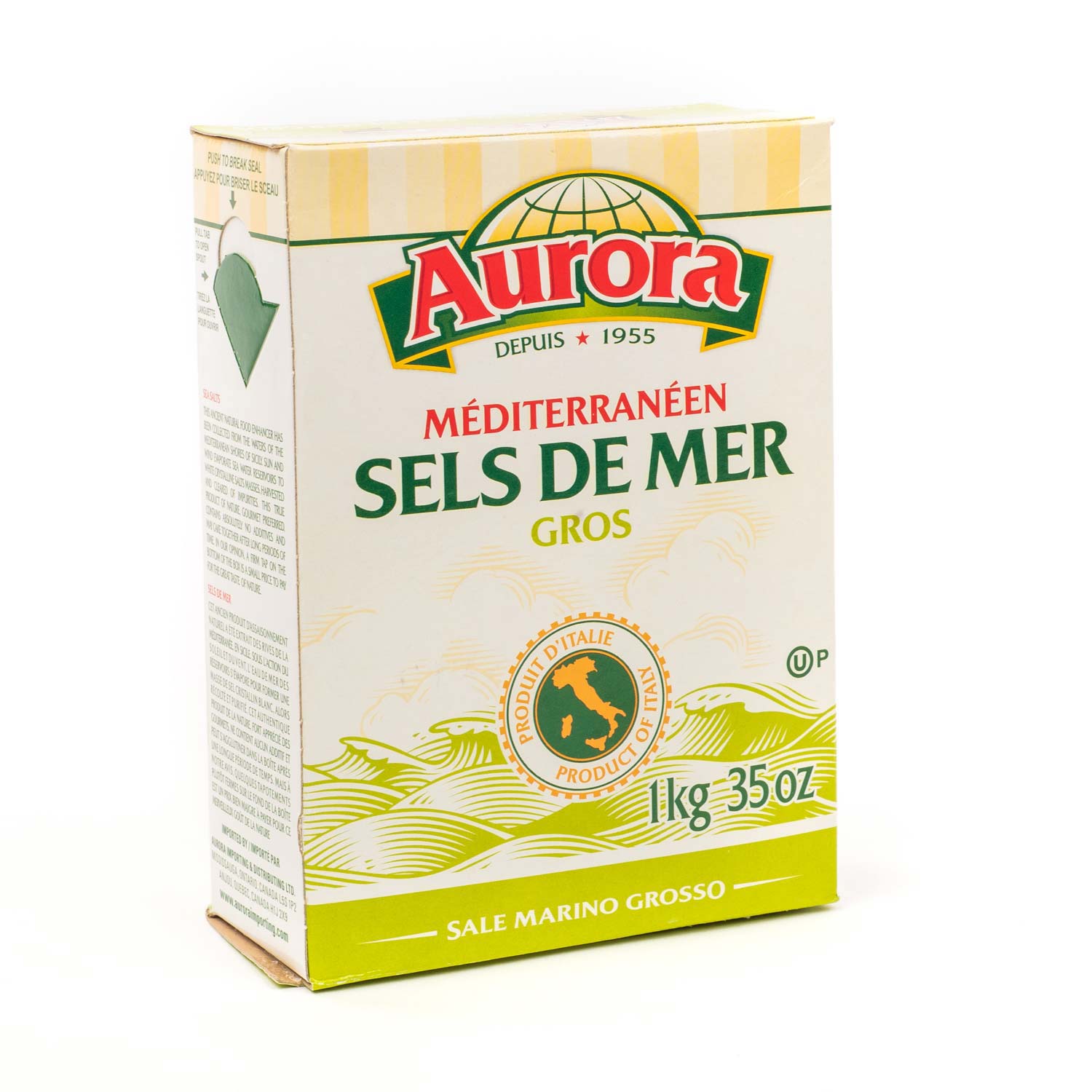 Coarse Mediterranean Sea Salt 1 kg