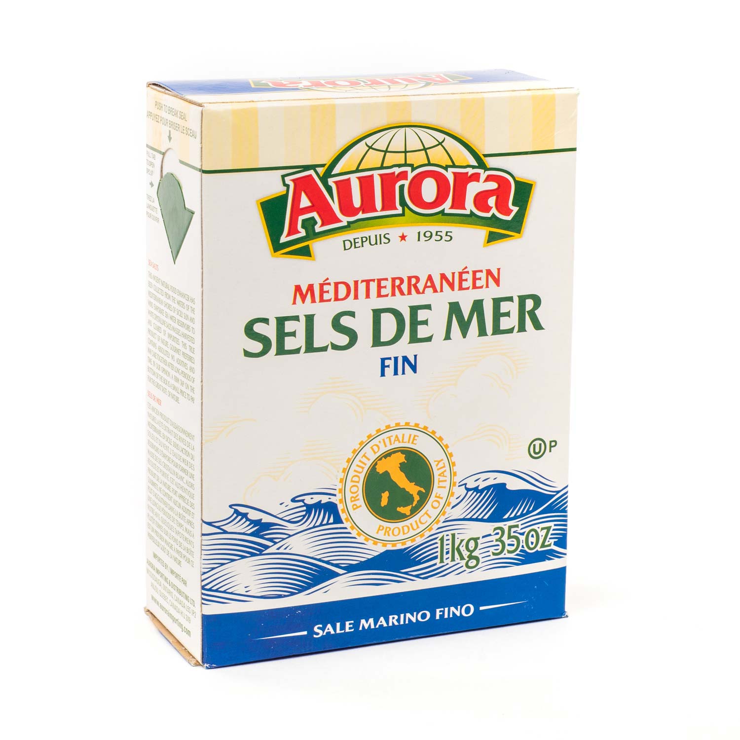Fine Mediterranean Sea Salt 1 kg