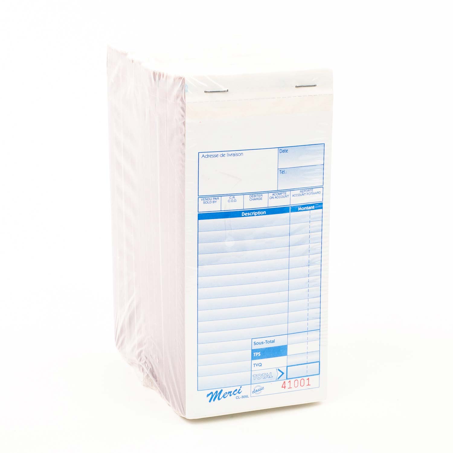 Delivery Invoice Pad 3 Sheets x10