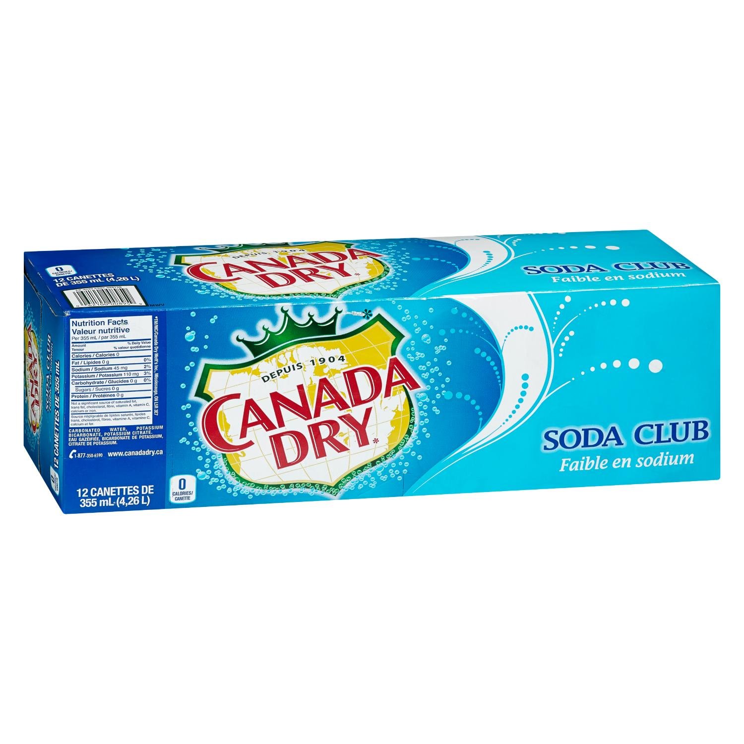 Club Soda 355 ml x12-secondary-image