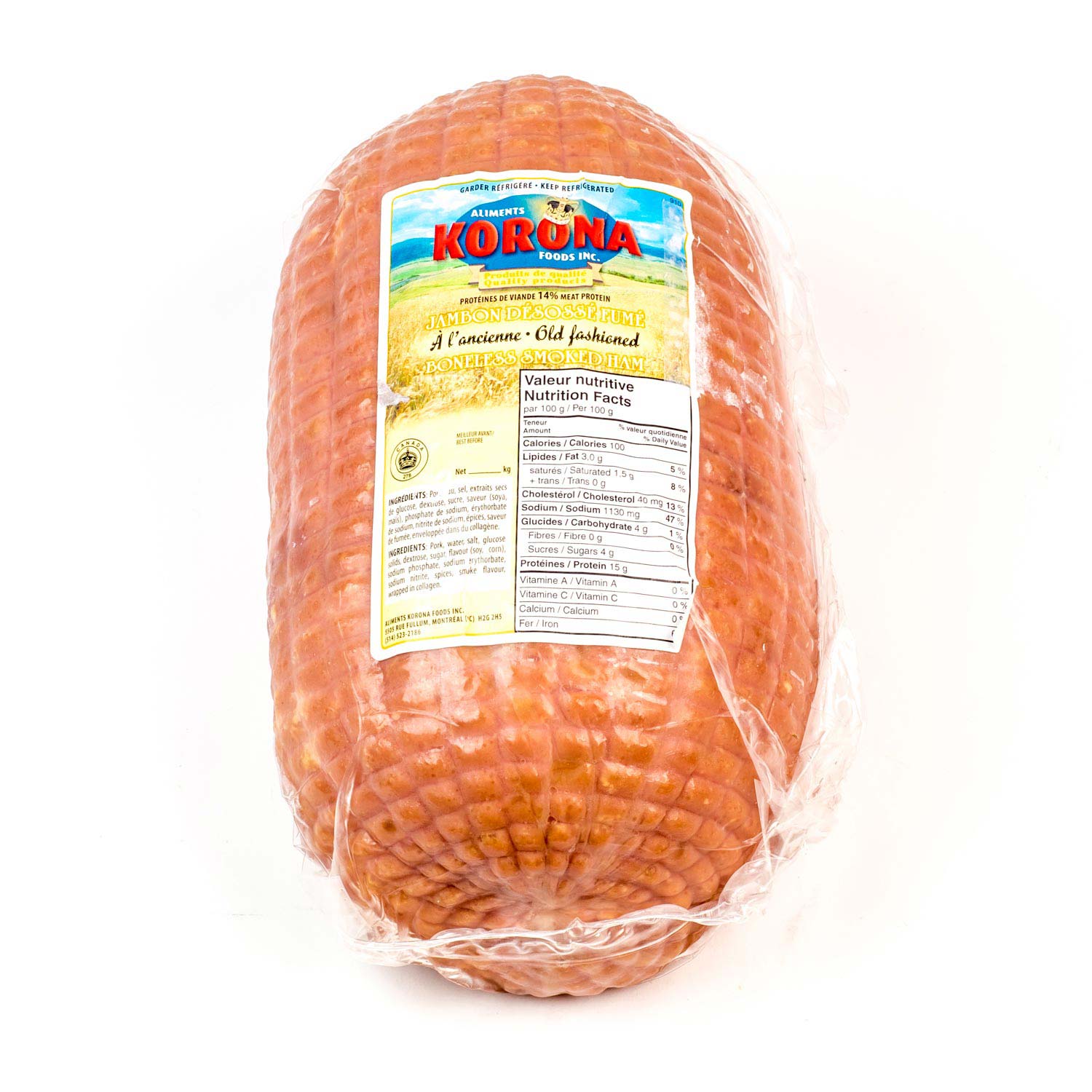 Old Fashioned Smoked Ham