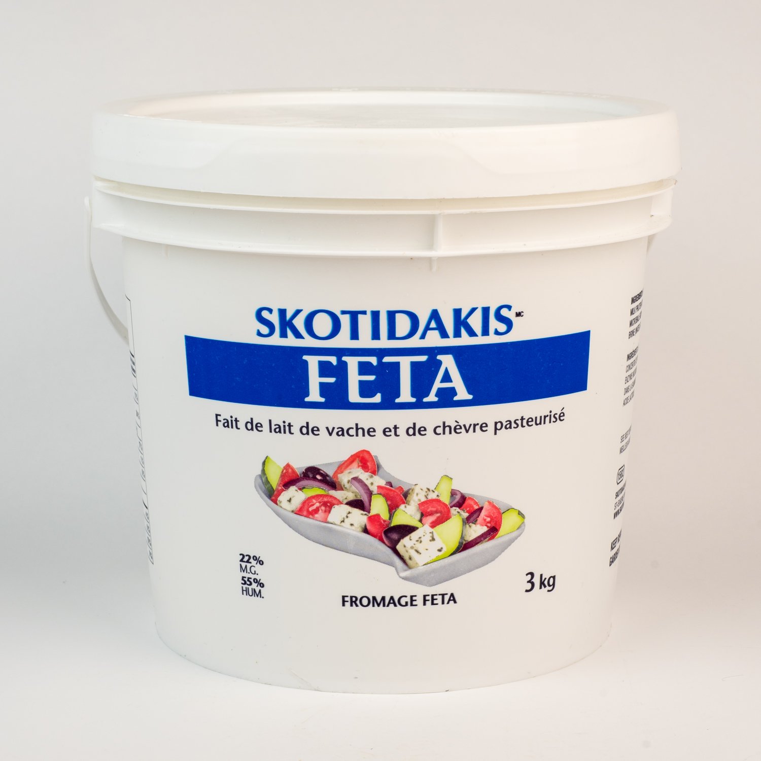 Cow and Goat Milk Feta Cheese 3 kg