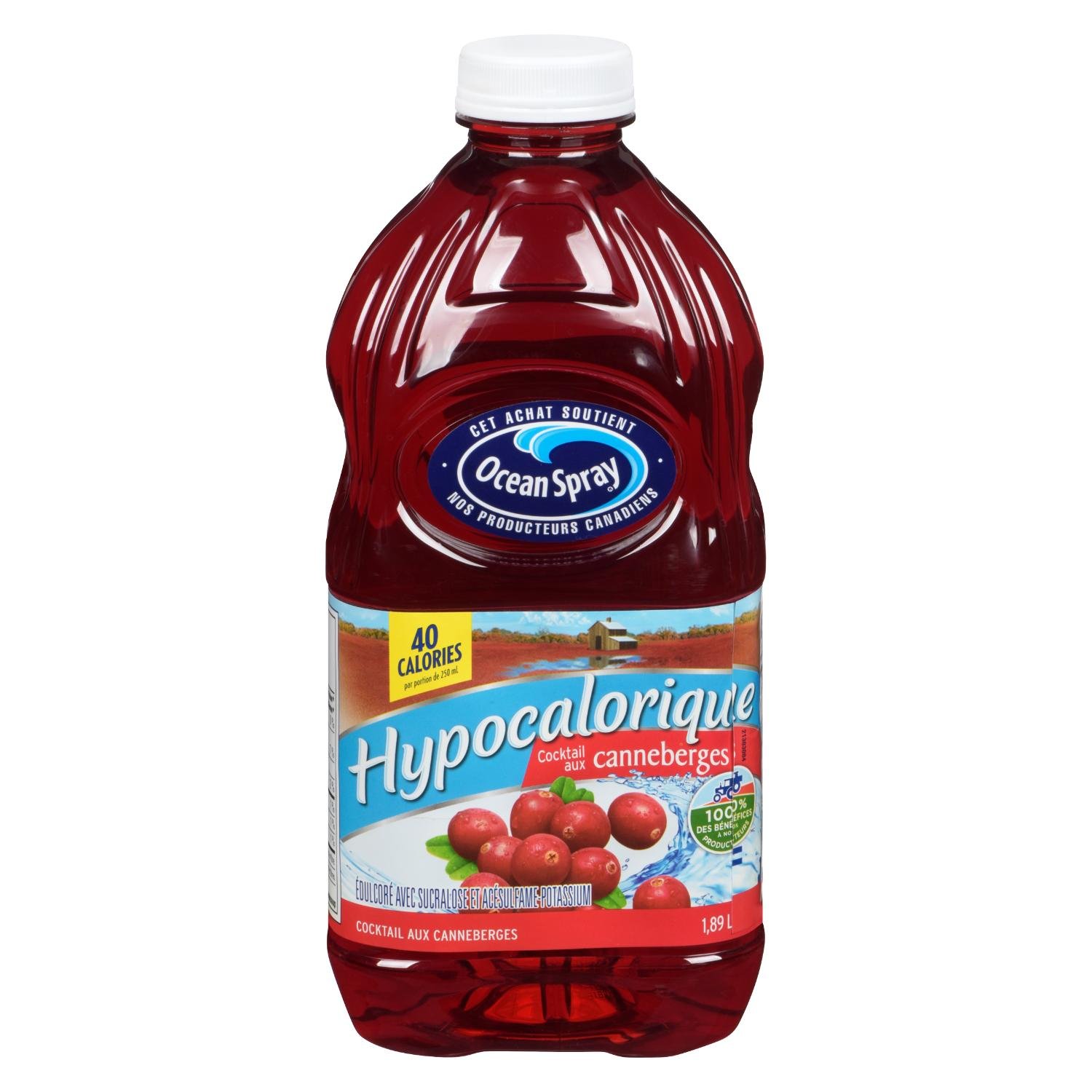 Light Cranberry Cocktail 1.89 L