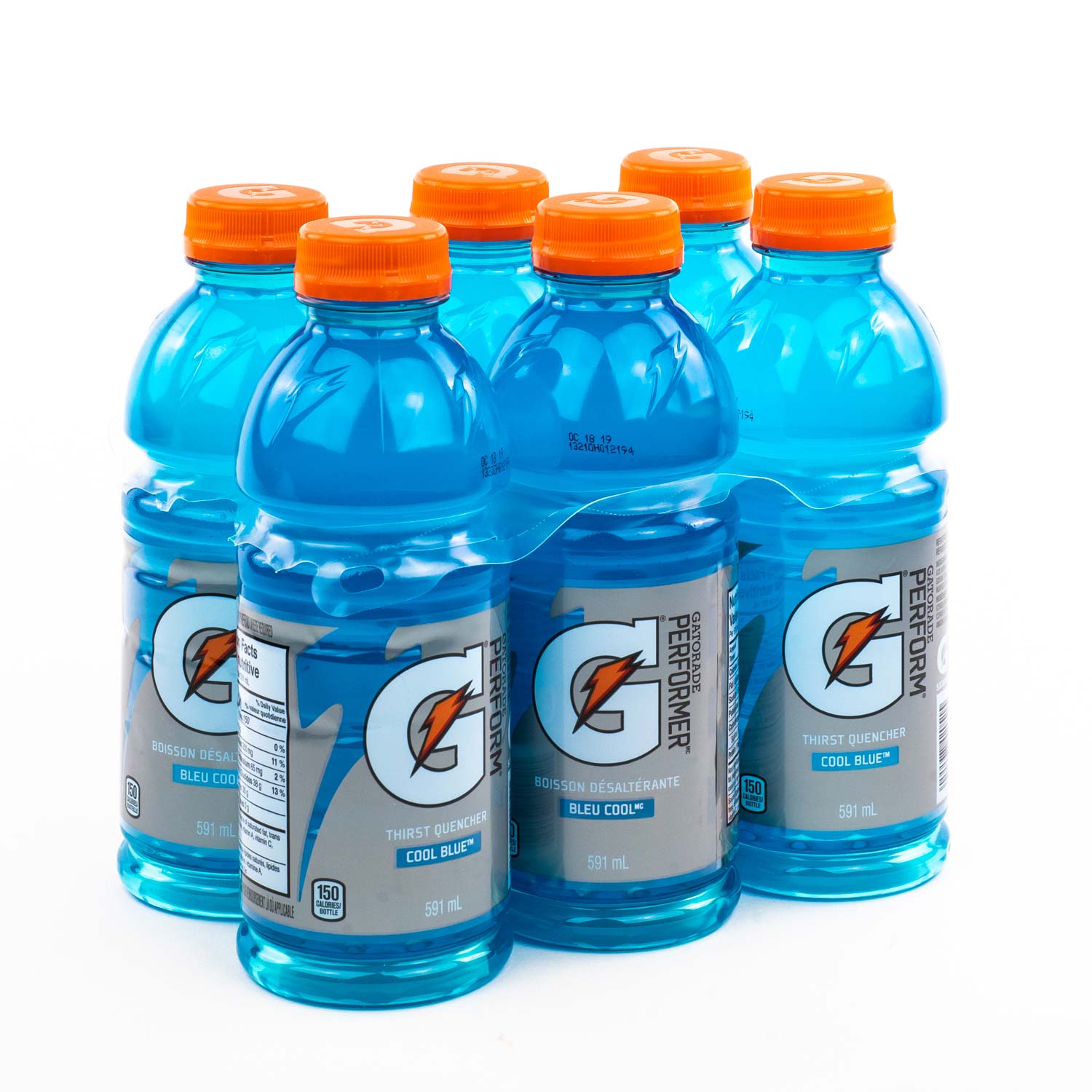 Cool Blue Energy Drink 591 ml x6