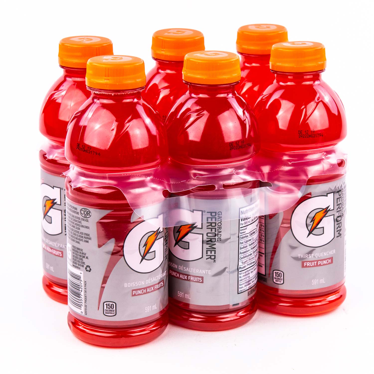Fruit Punch Energy Drink 591 ml x6