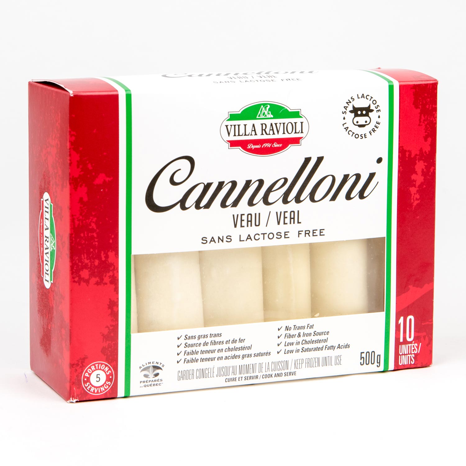 Frozen Lactose Free Veal Tortellini 500 g