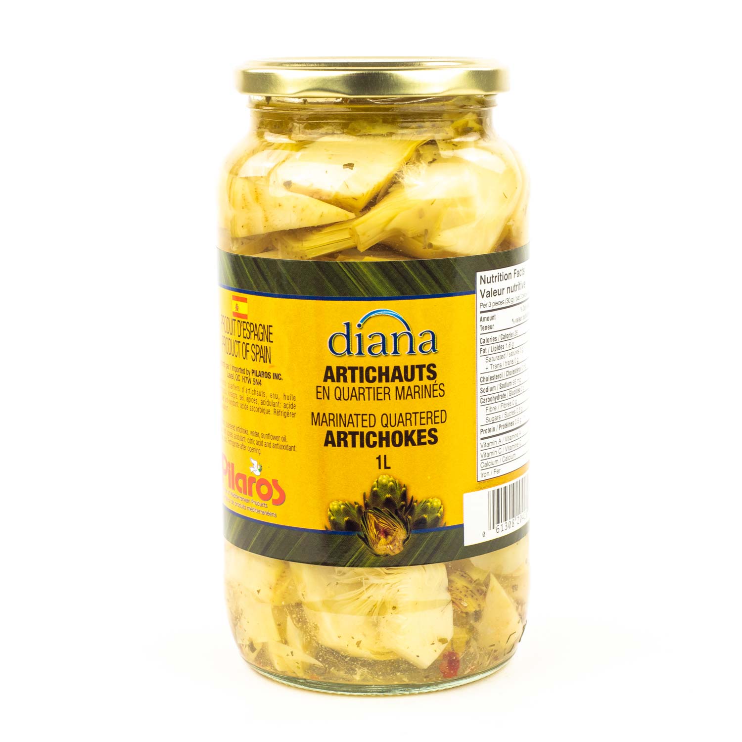 Marinated Quartered Artichokes 1 L