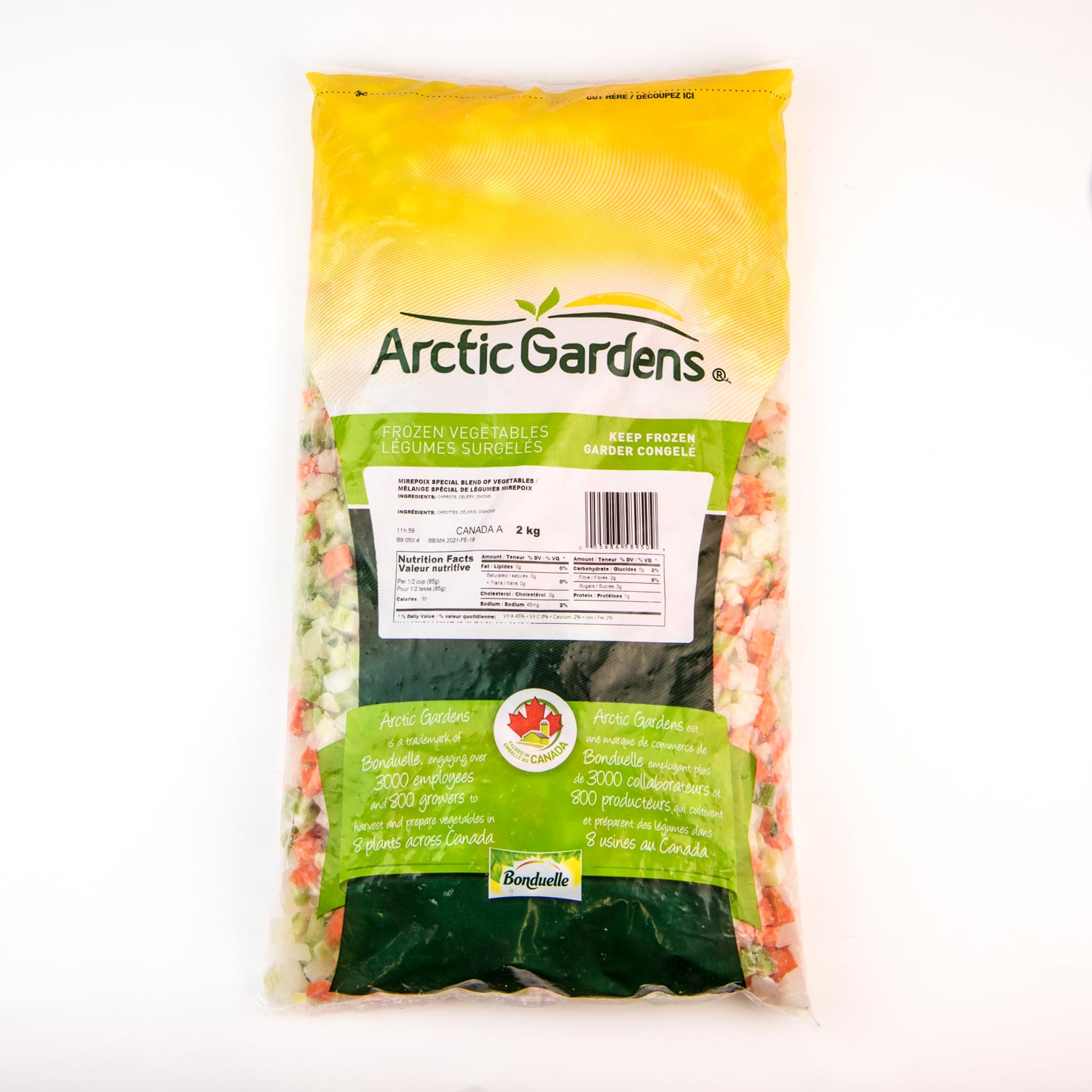Mirepoix Style Vegetable Blend 2 kg