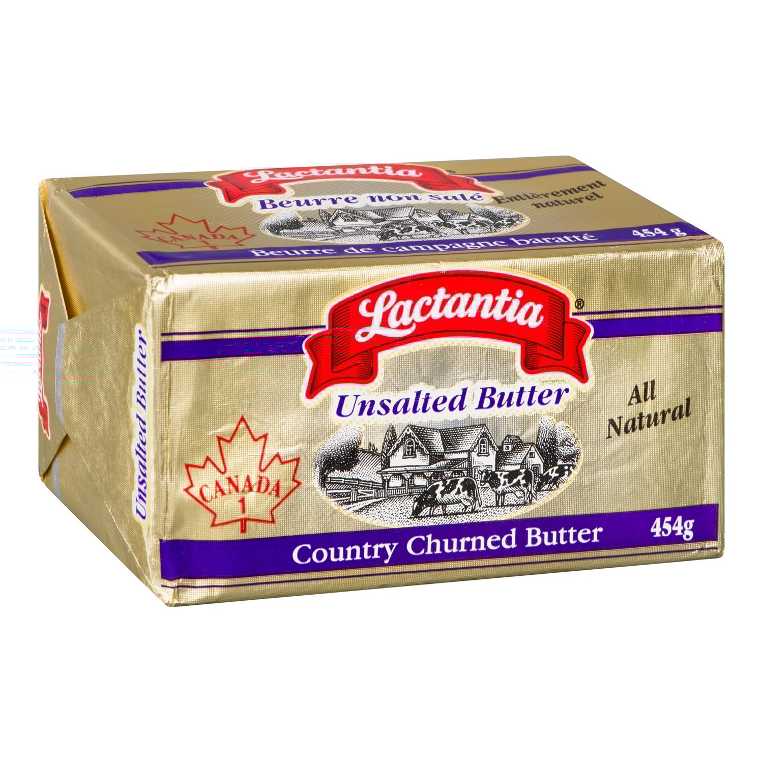 Country Churned Unsalted Butter 454 g-secondary-image