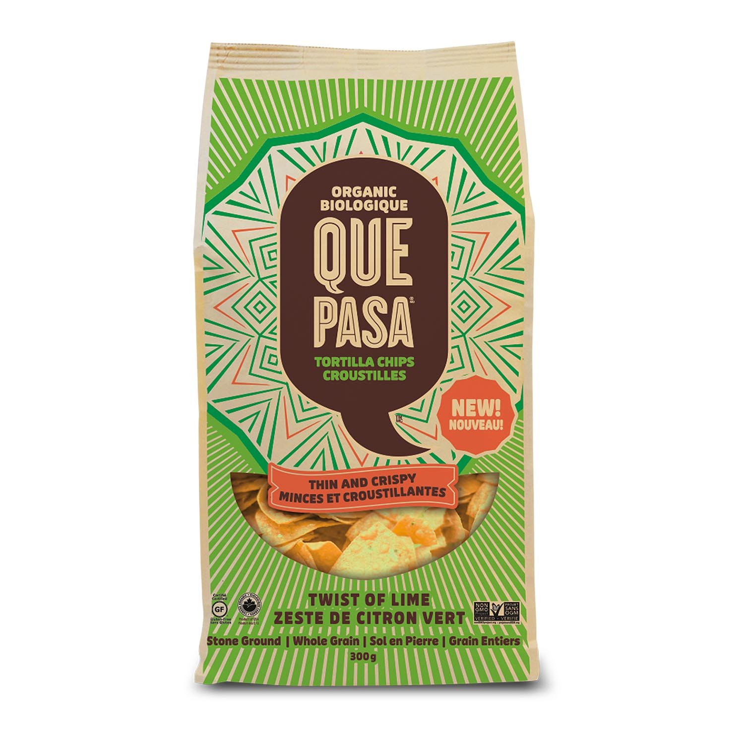 Organic Lime Chips 300 g