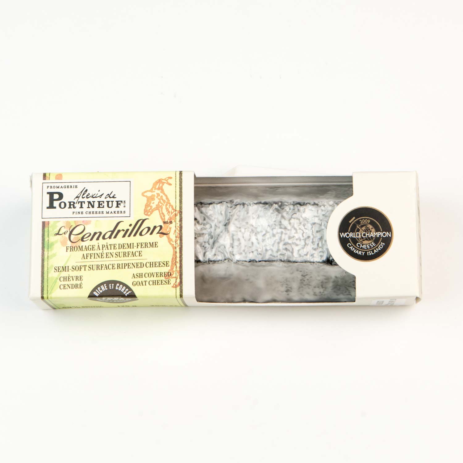 Le Cendrillon Ashed Coated Goat Cheese 125 g