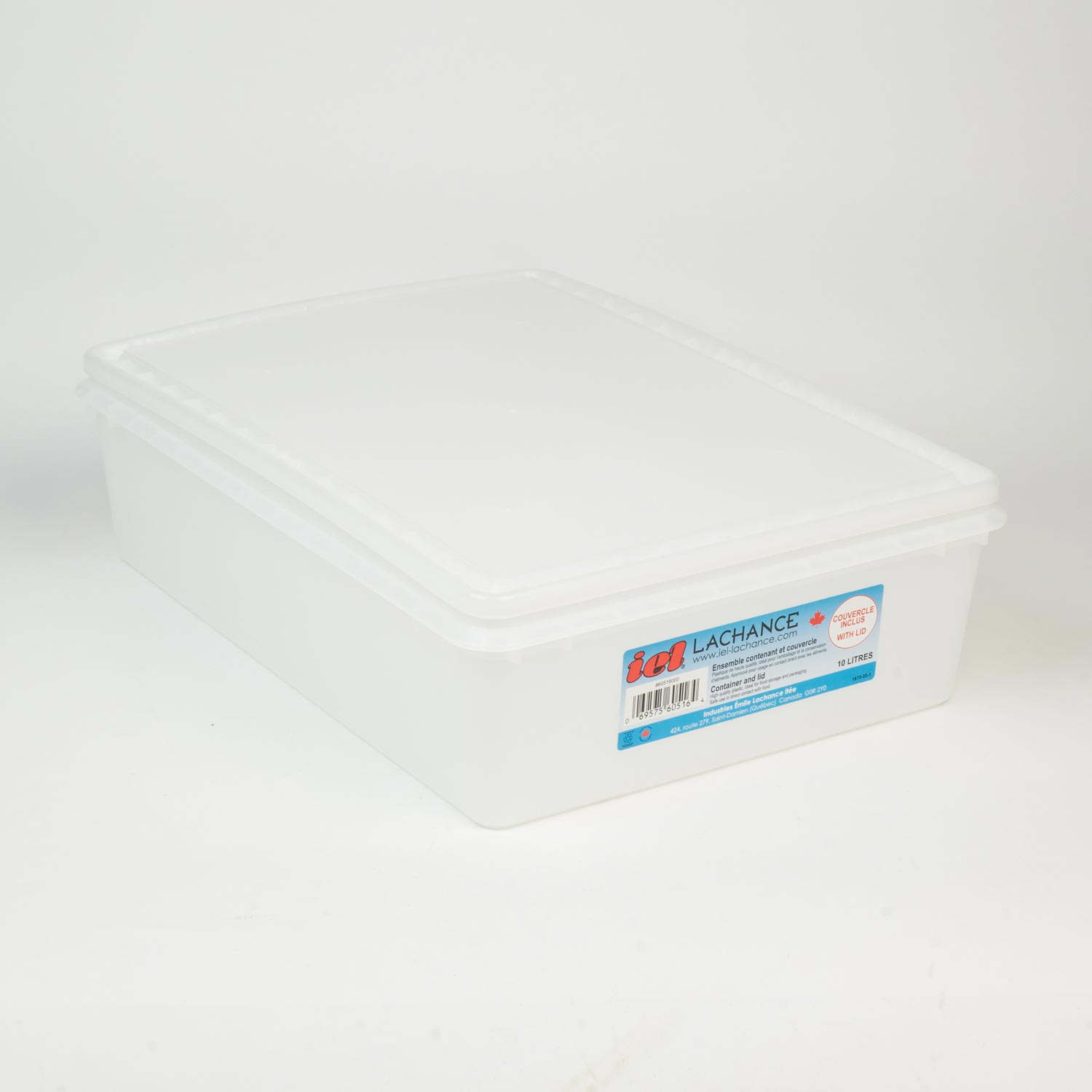 Rectangular Container with Lid 10 L