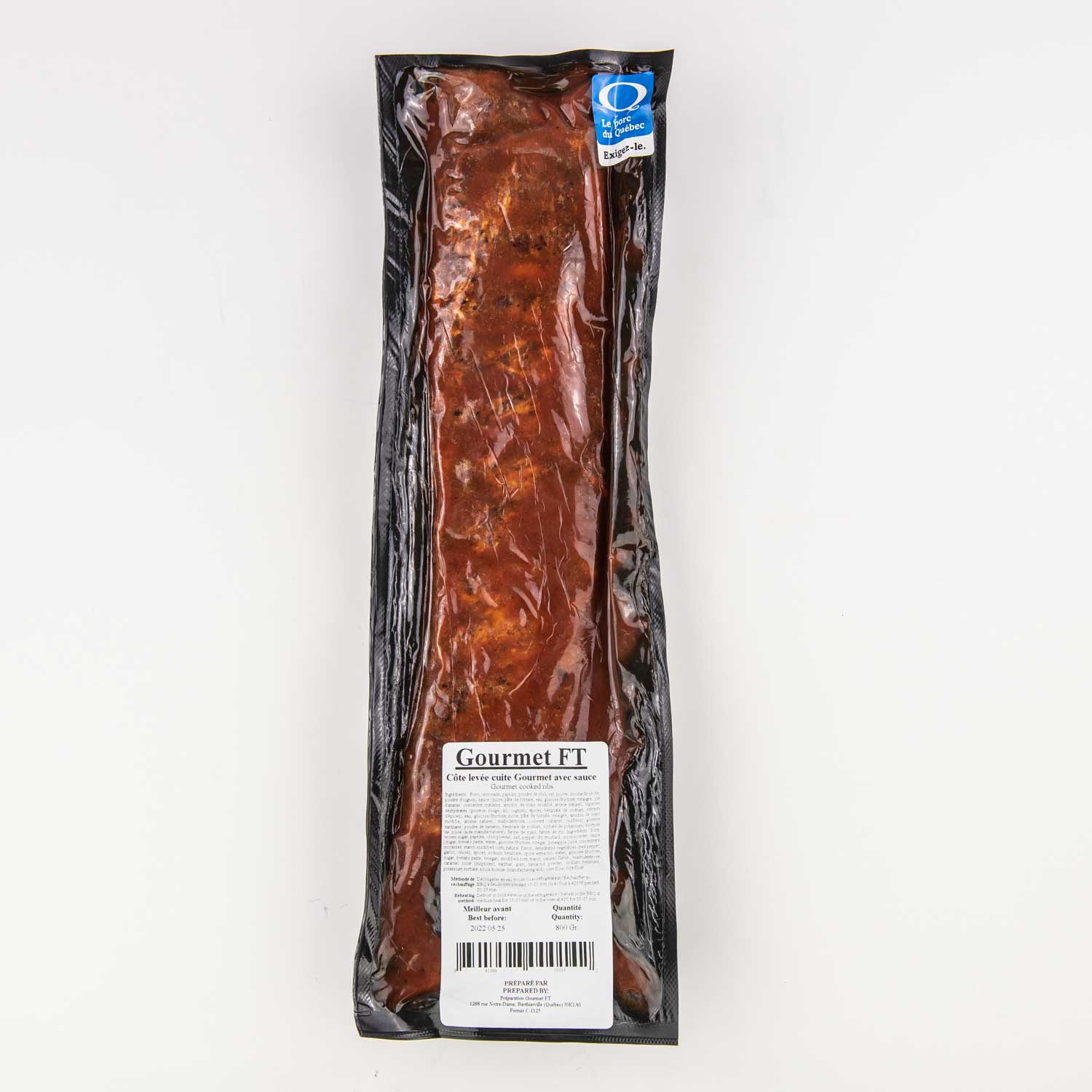 Frozen Cooked Pork Ribs-secondary-image