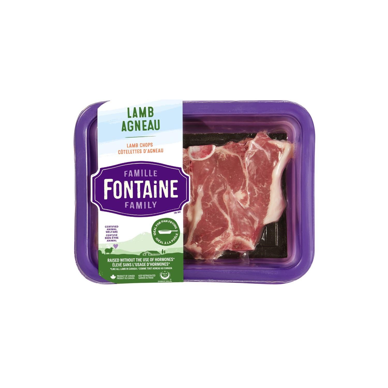 Lamb Chop from Quebec 375 g