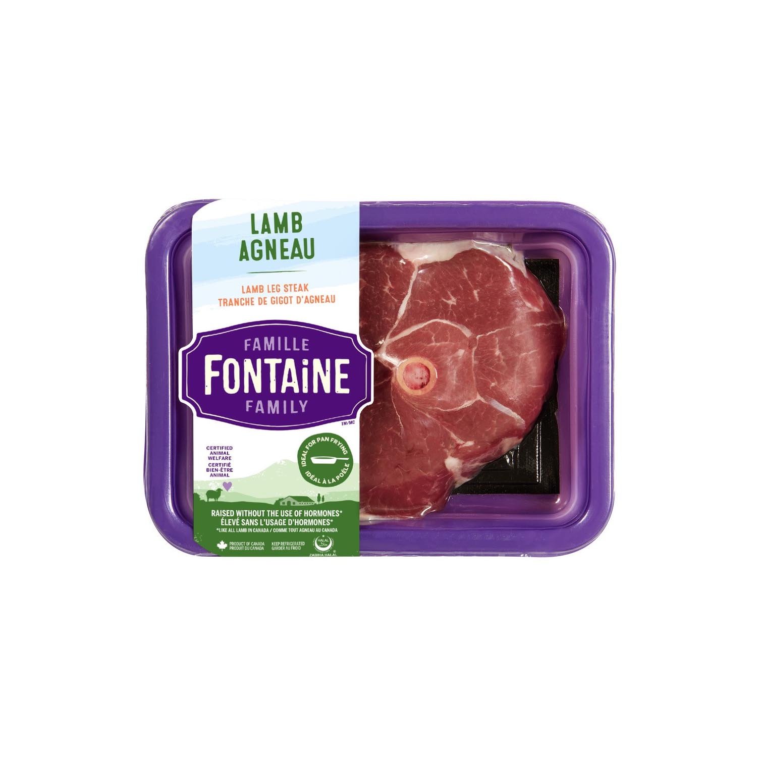 Lamb Leg Steak from Quebec 400 g