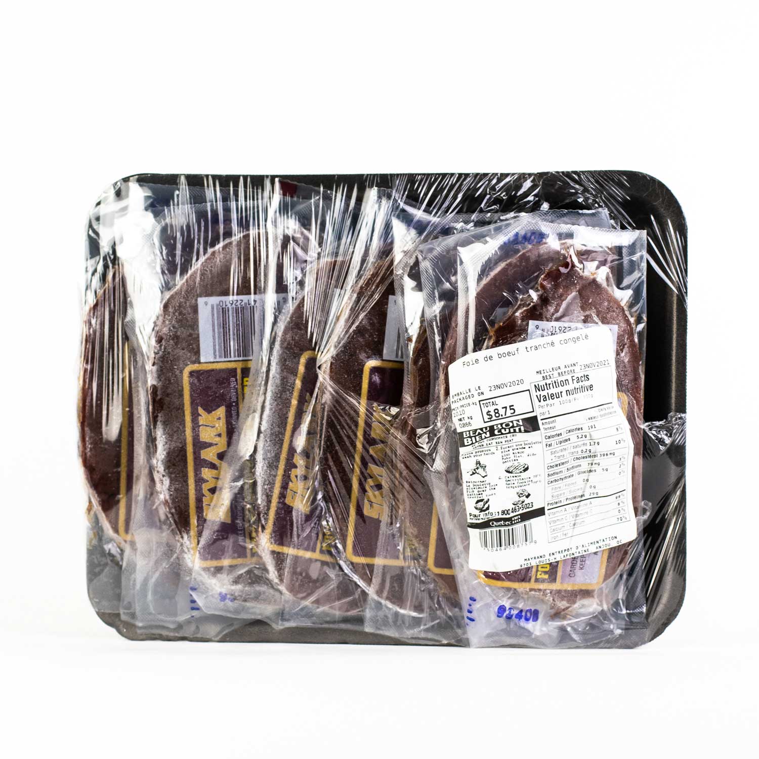 Frozen Sliced Beef Liver-secondary-image