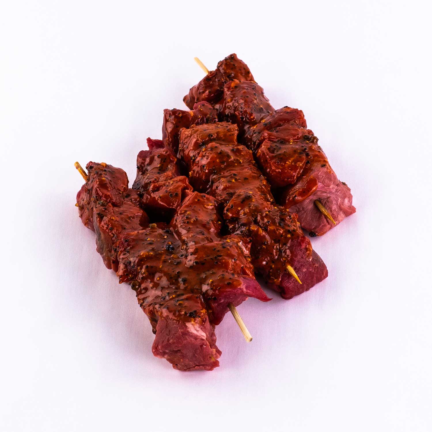 Souvlaki of Fresh Marinated Beef 125 g x8