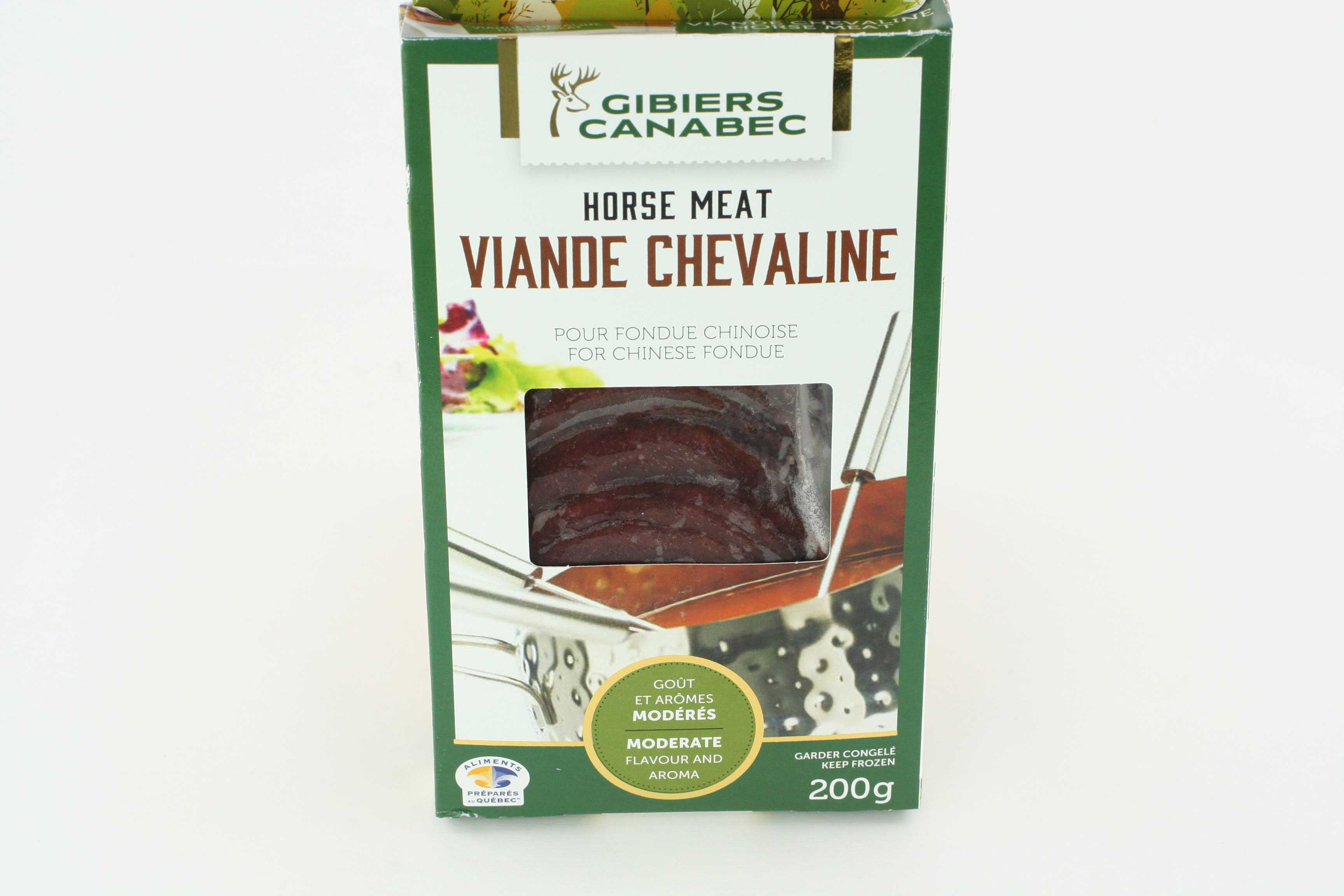 Frozen Chinese Fondue Horse Meat 150 g