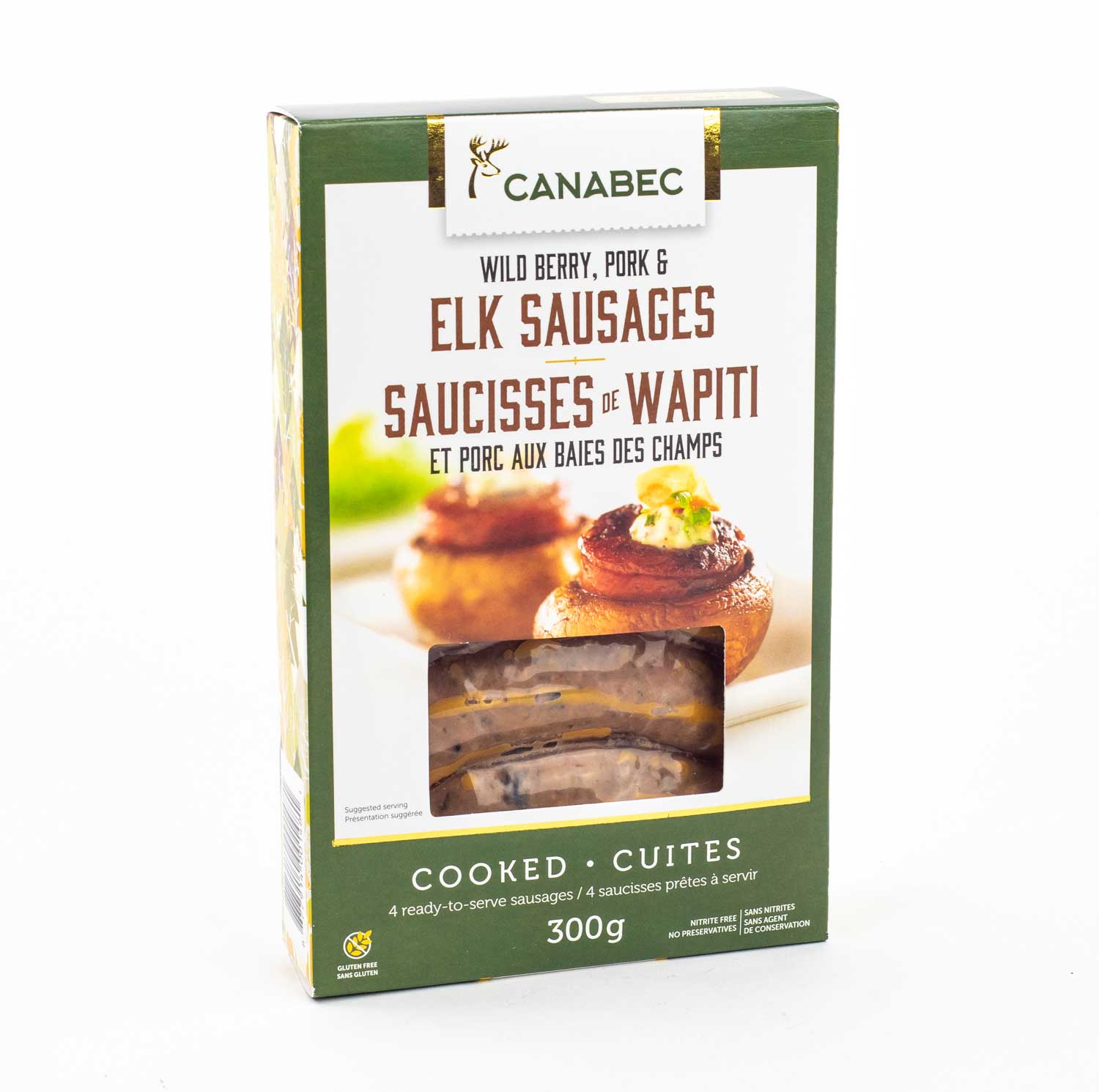 Wild Berry Pork & Elk Sausages 300 g