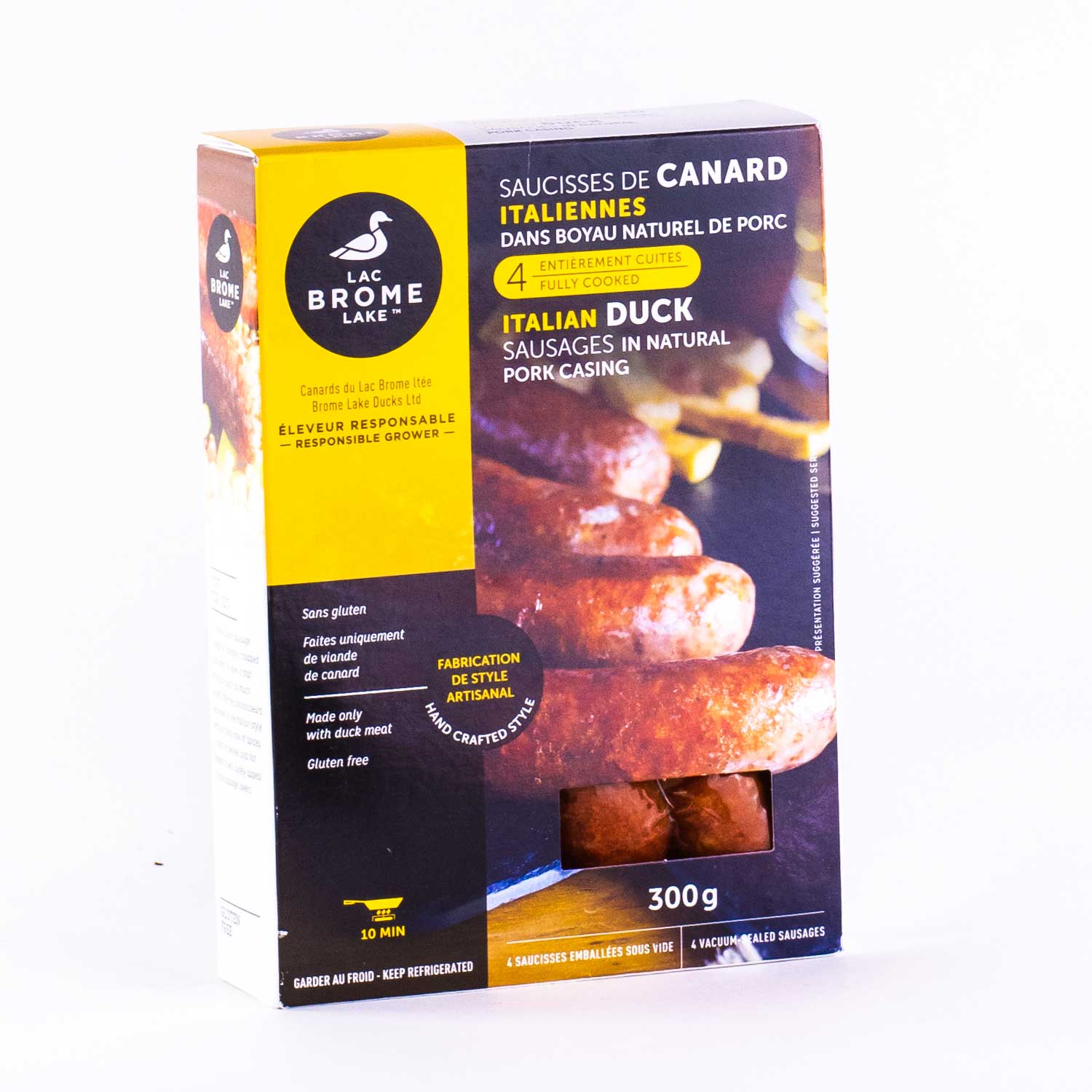 Fresh Sweet Duck Sausage x4