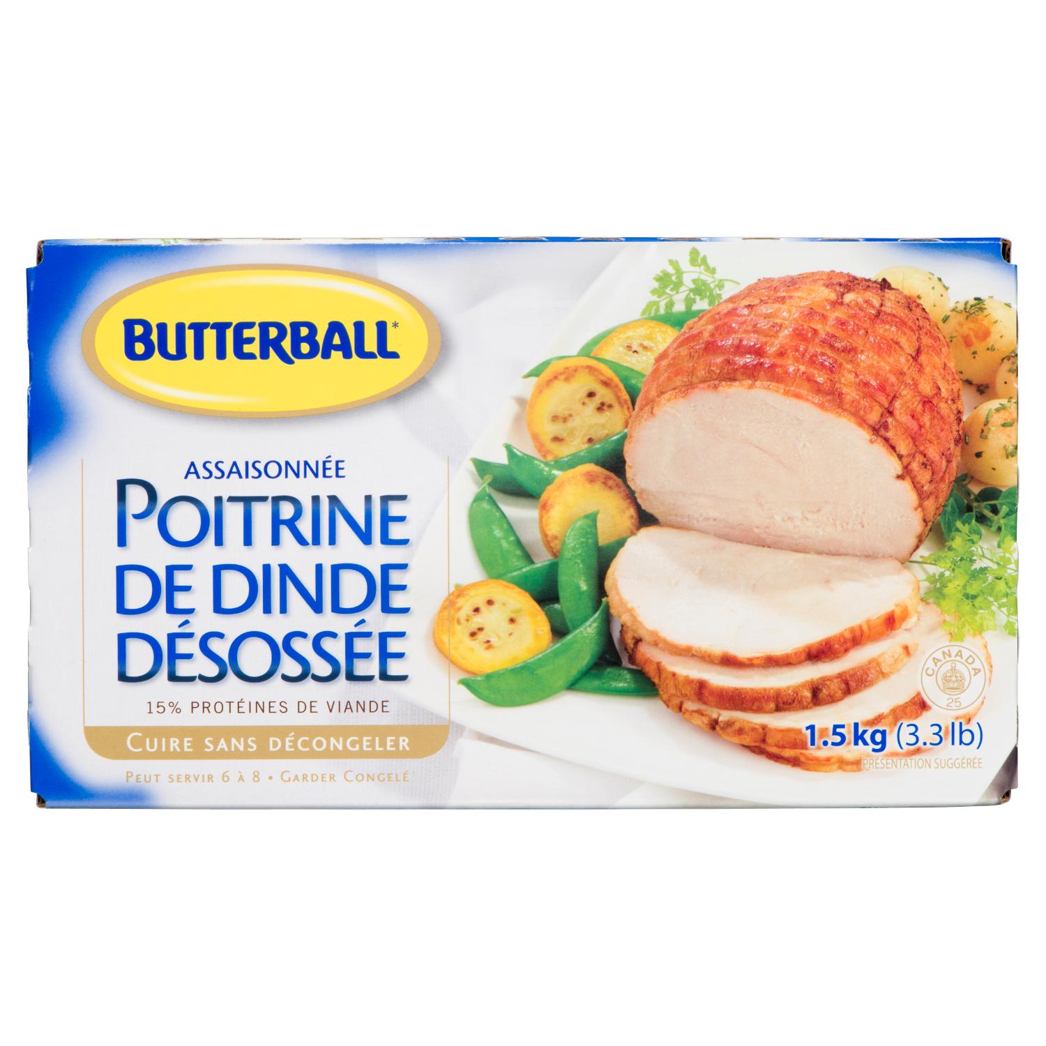 Frozen Boneless Turkey Breast 1.5 kg