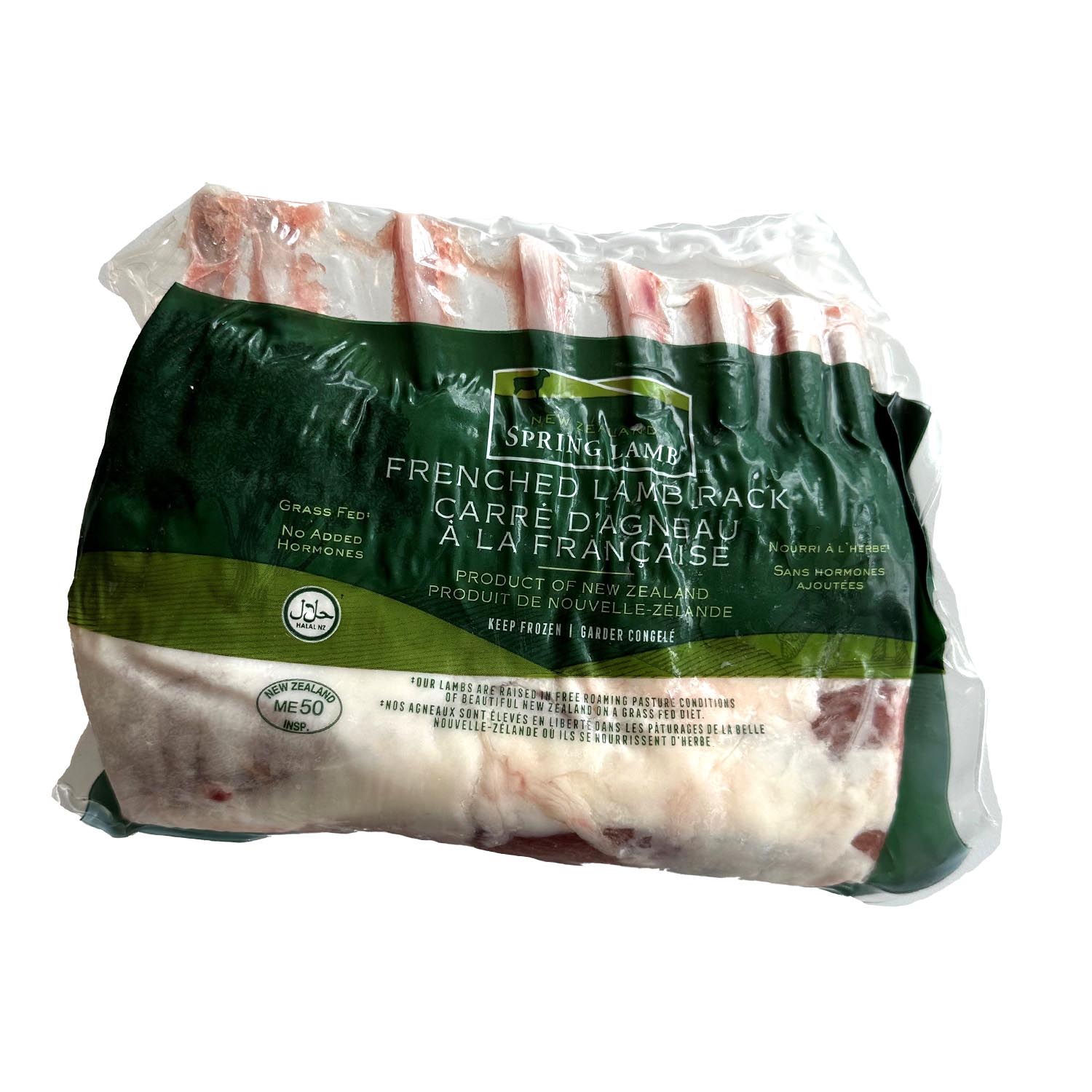 Frozen Lamb Rack French Cut New Zealand