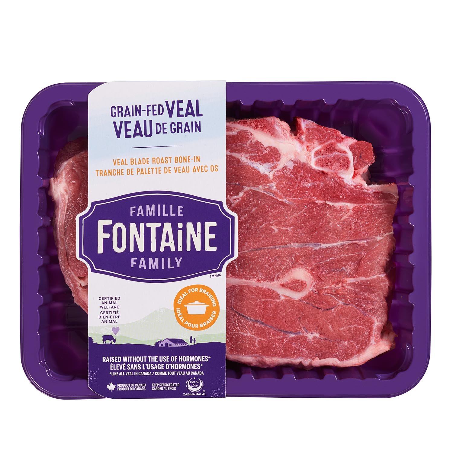 Veal Blade Roast Bone-in 1 kg