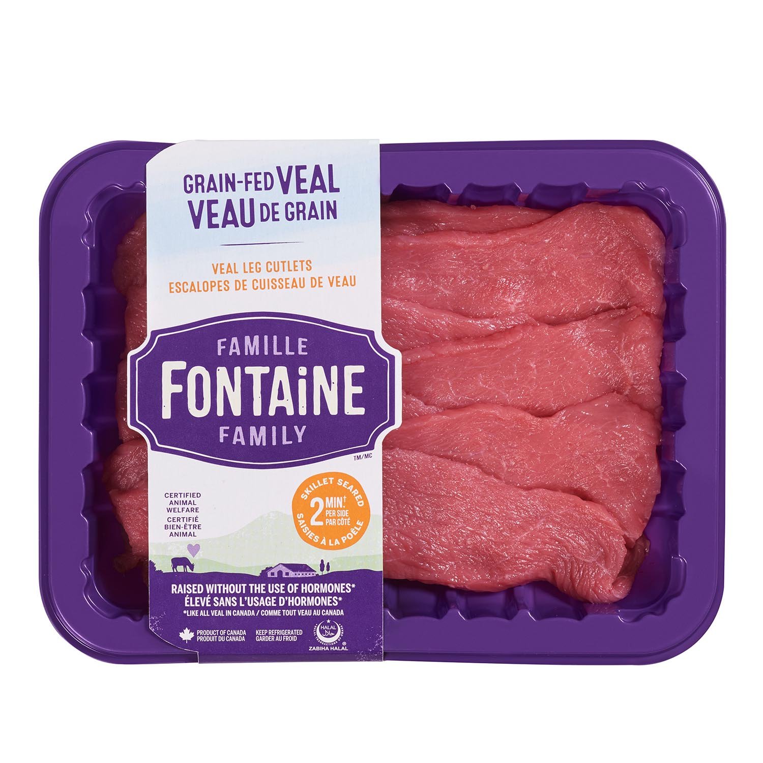 Grain-fed Veal Leg Cutlets 280 g