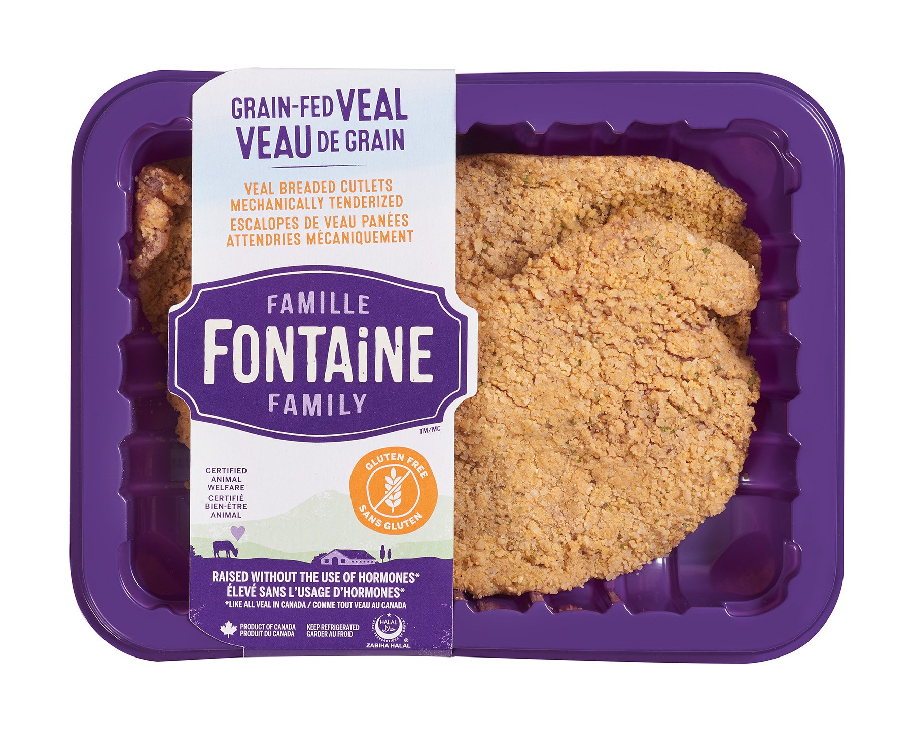 Veal Breaded Cutlets Mechanically Tenderized 270 g