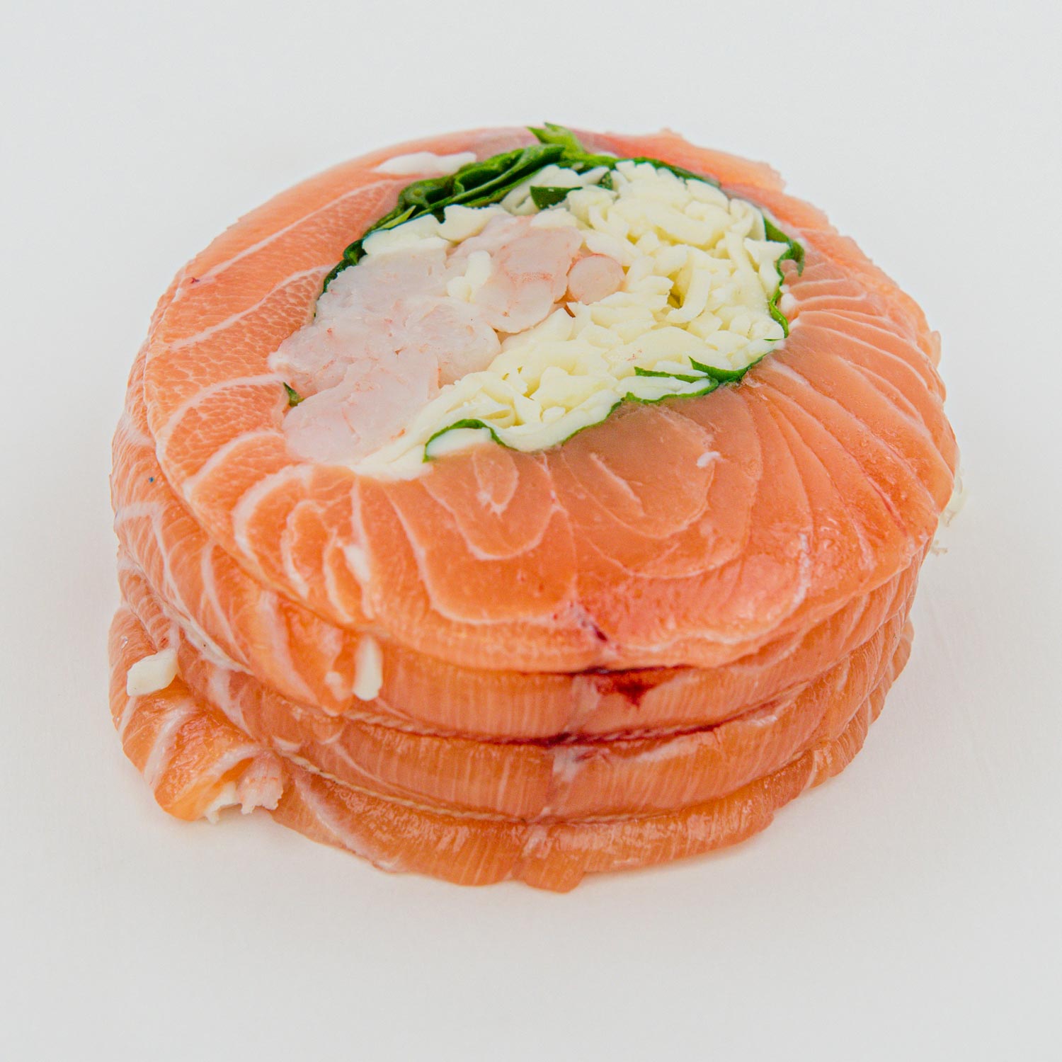 Shrimp and Cheese Stuffed Salmon 150 g