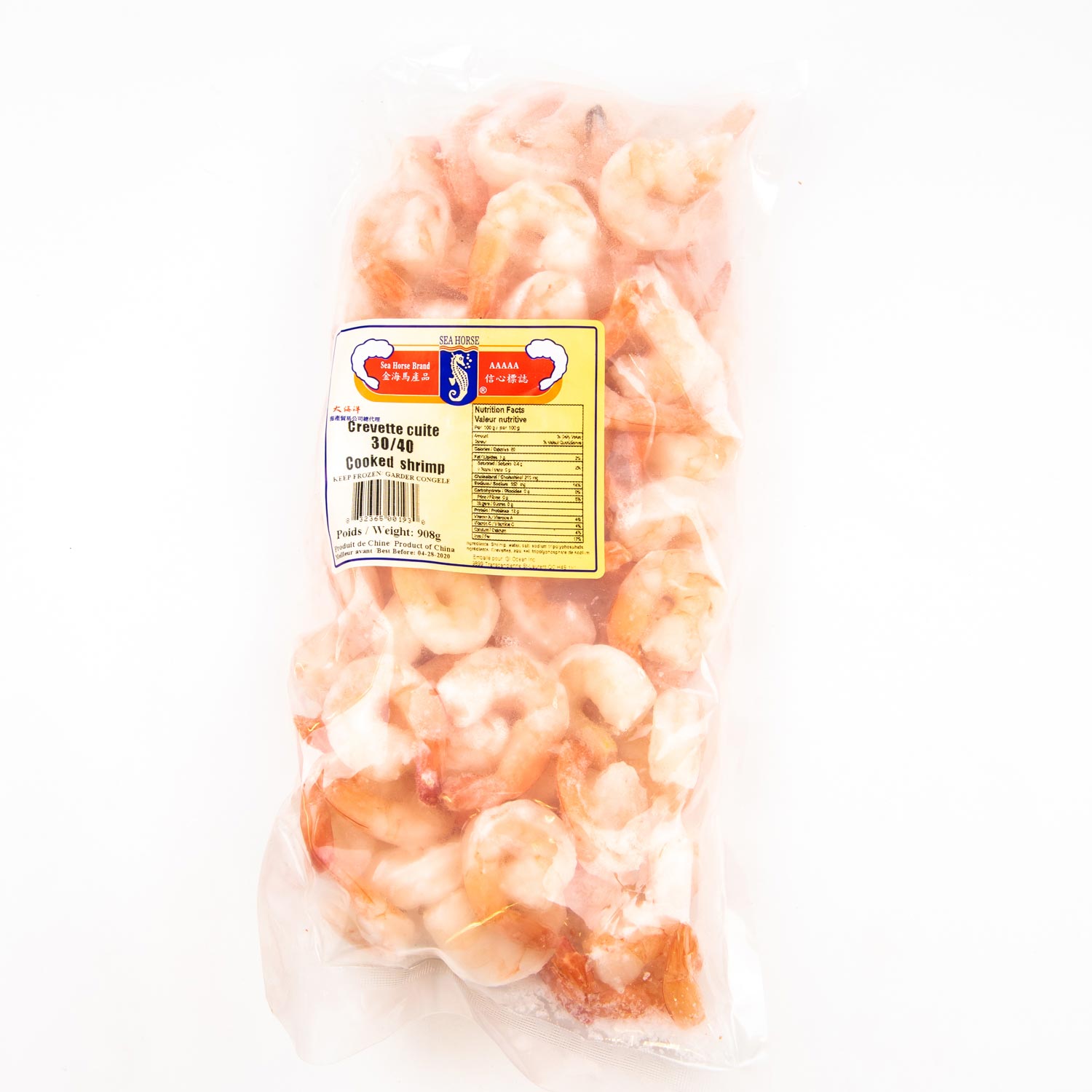 Cooked Shrimps 30/40 2 lb
