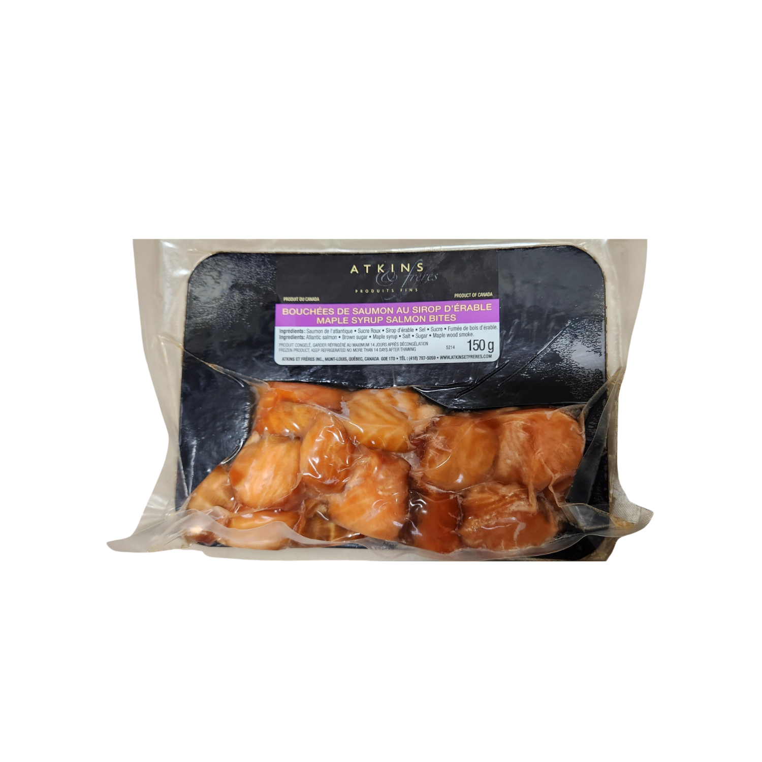 Maple Smoked Salmon Bites 150 g