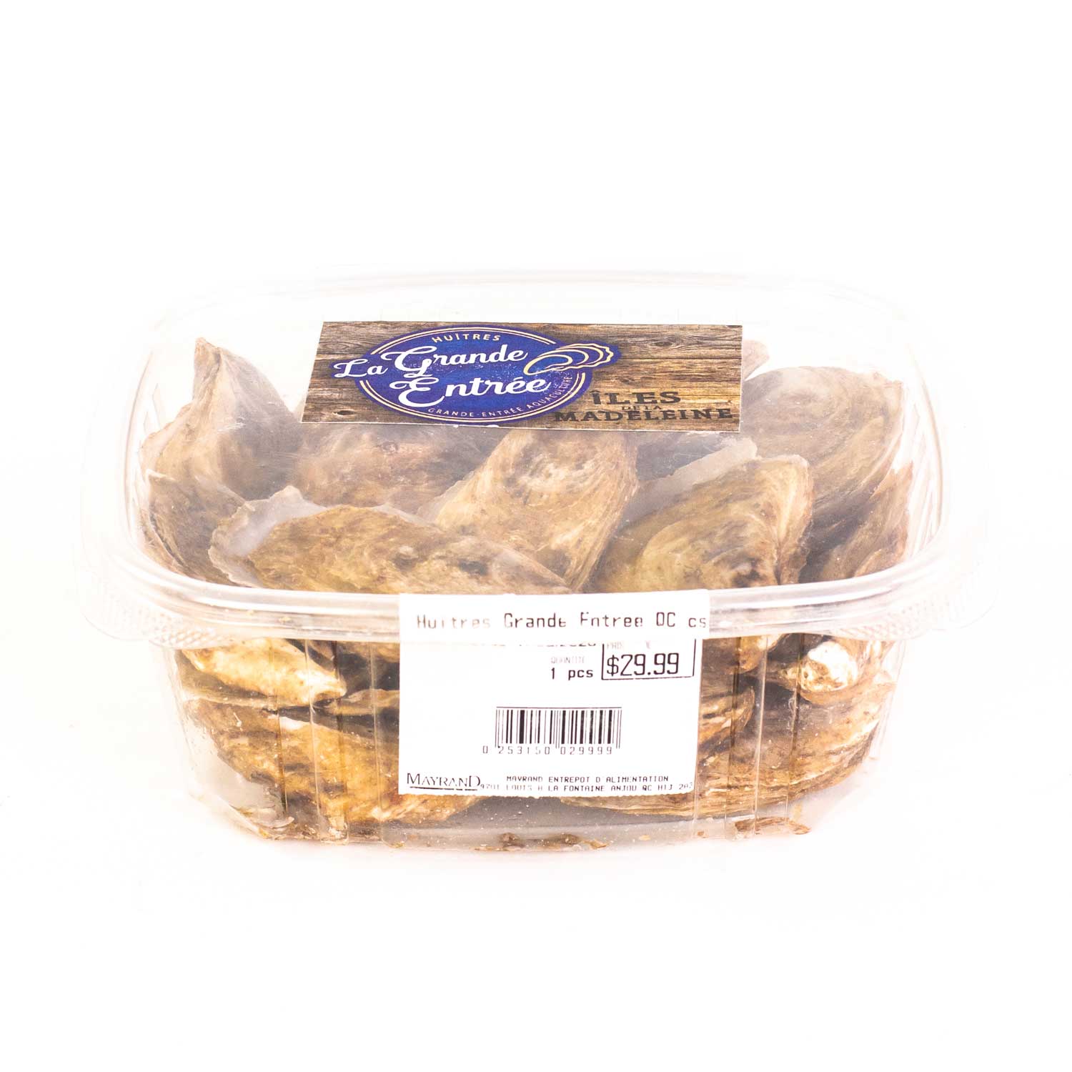 La Grande Entrée Oysters x20
