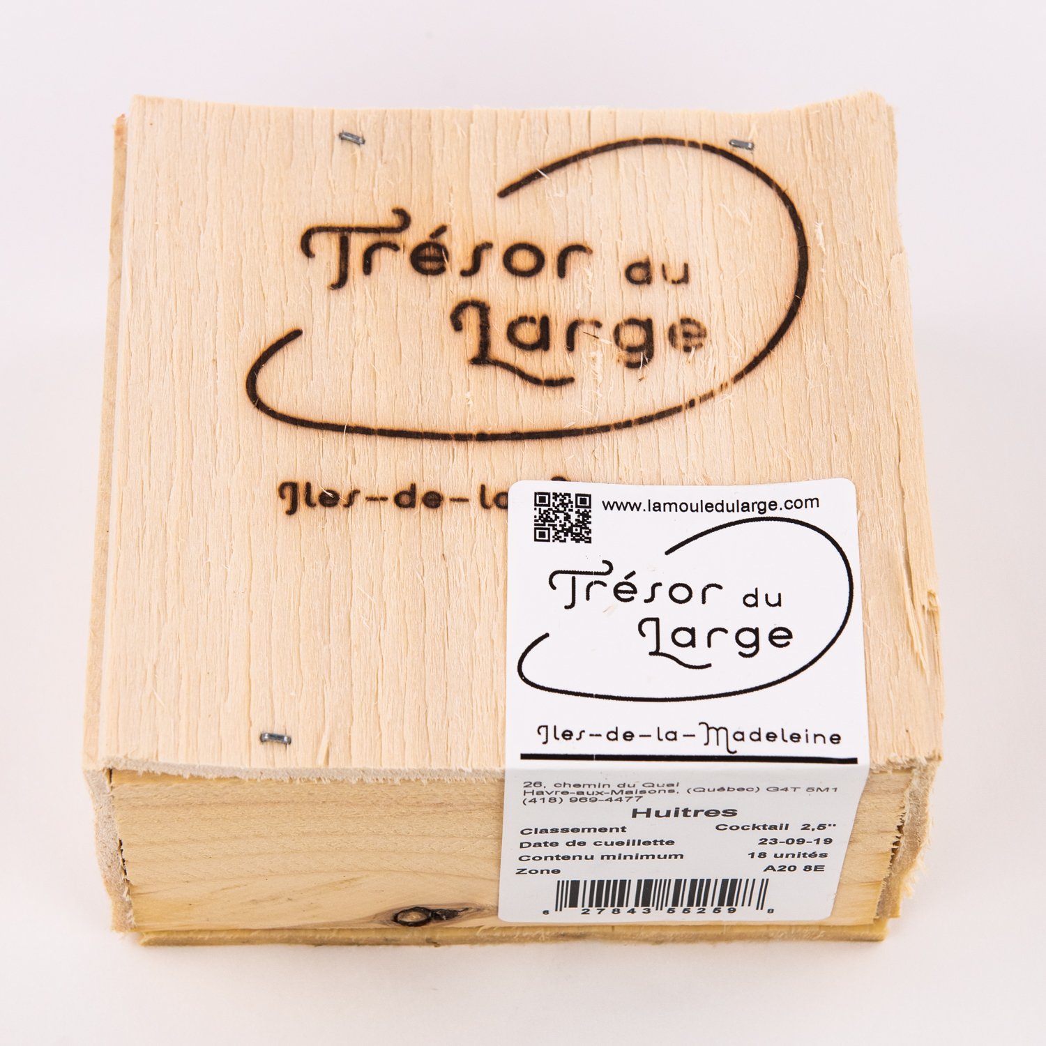 Trésor du Large Oysters x18