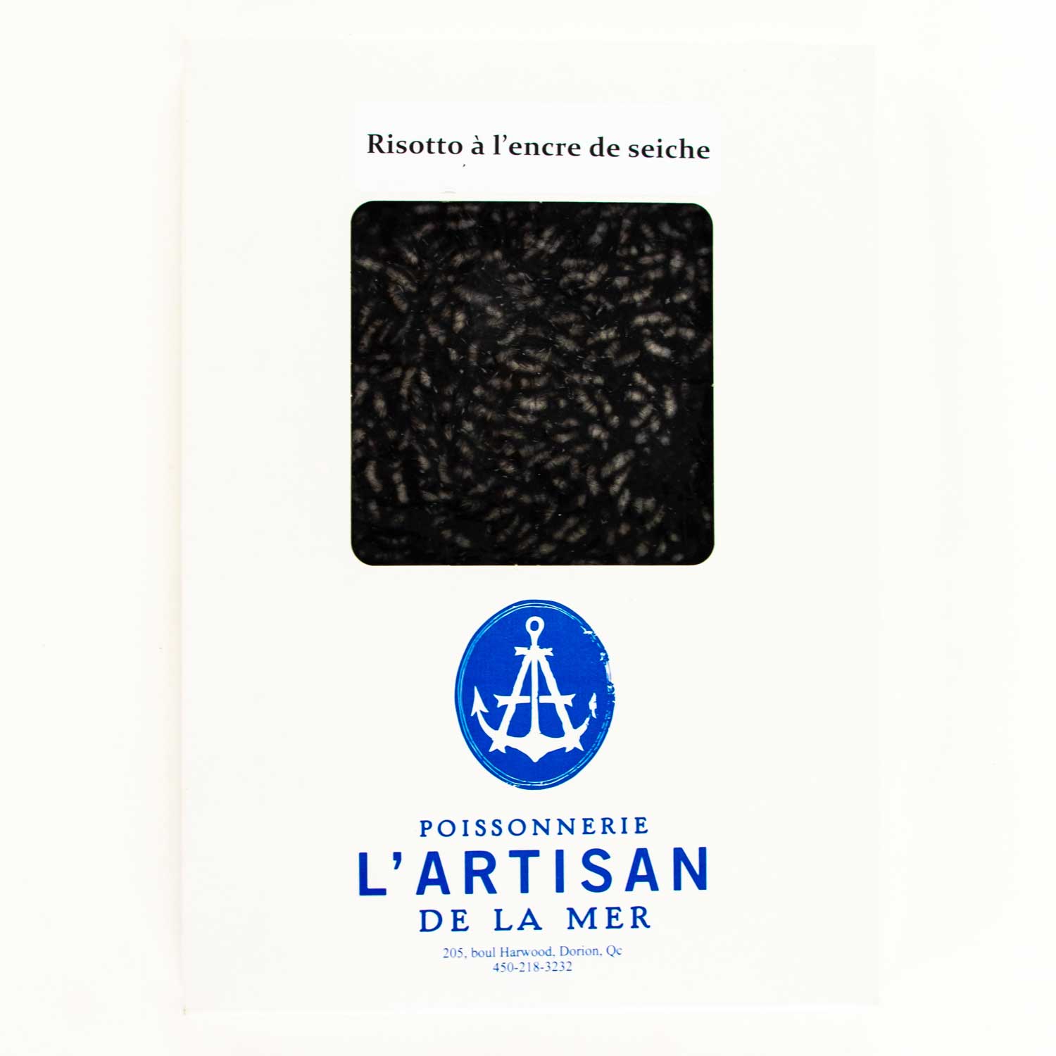 Frozen Risotto with Squid Ink 500 g