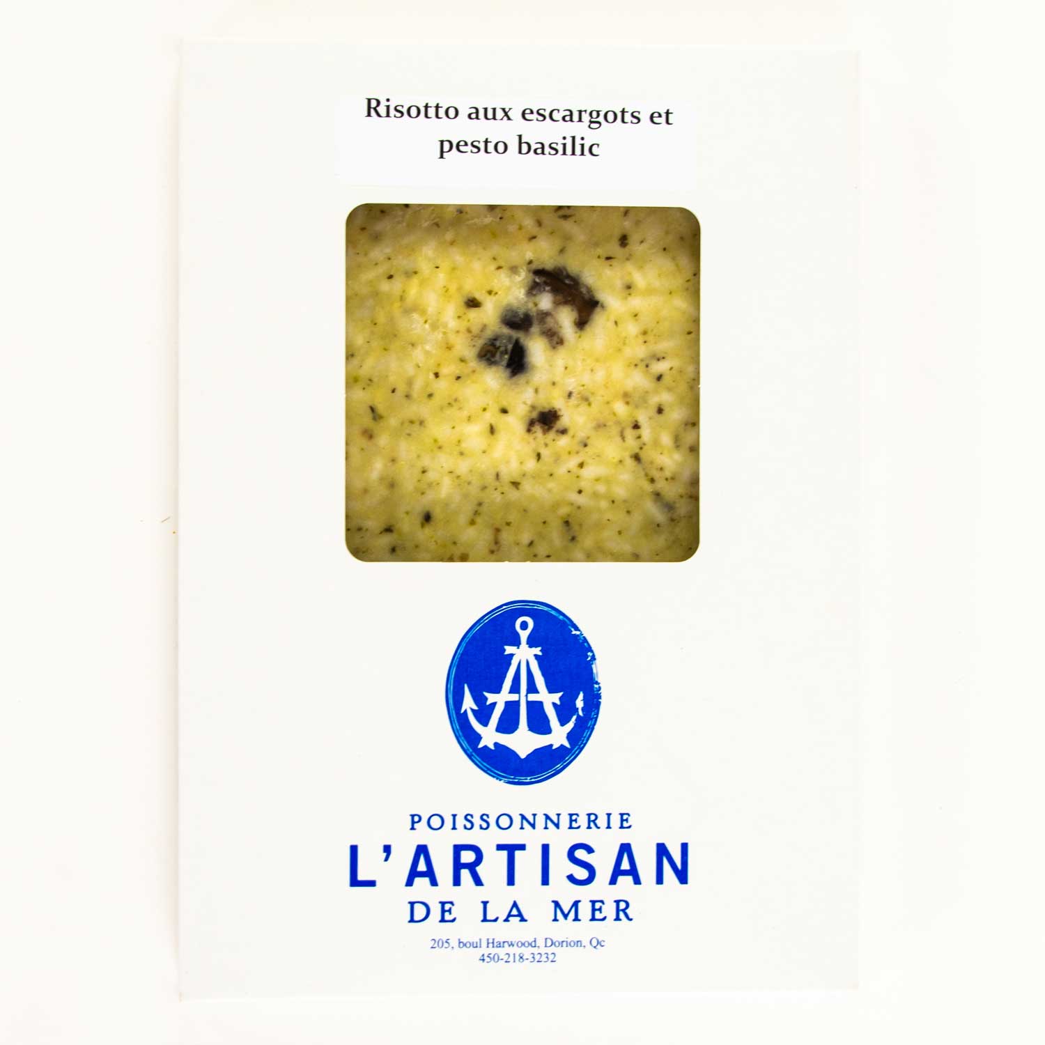 Frozen Snail and Pesto Risotto 500 g