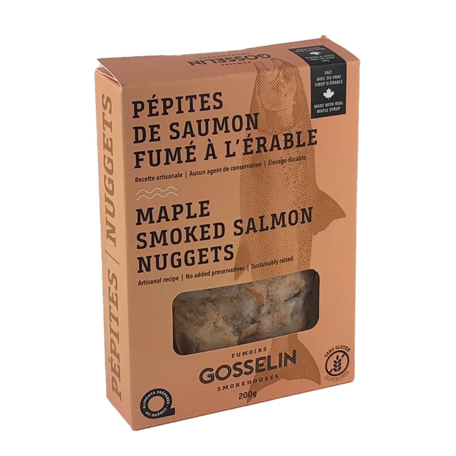 Frozen Maple Smoked Salmon Bites 200 g