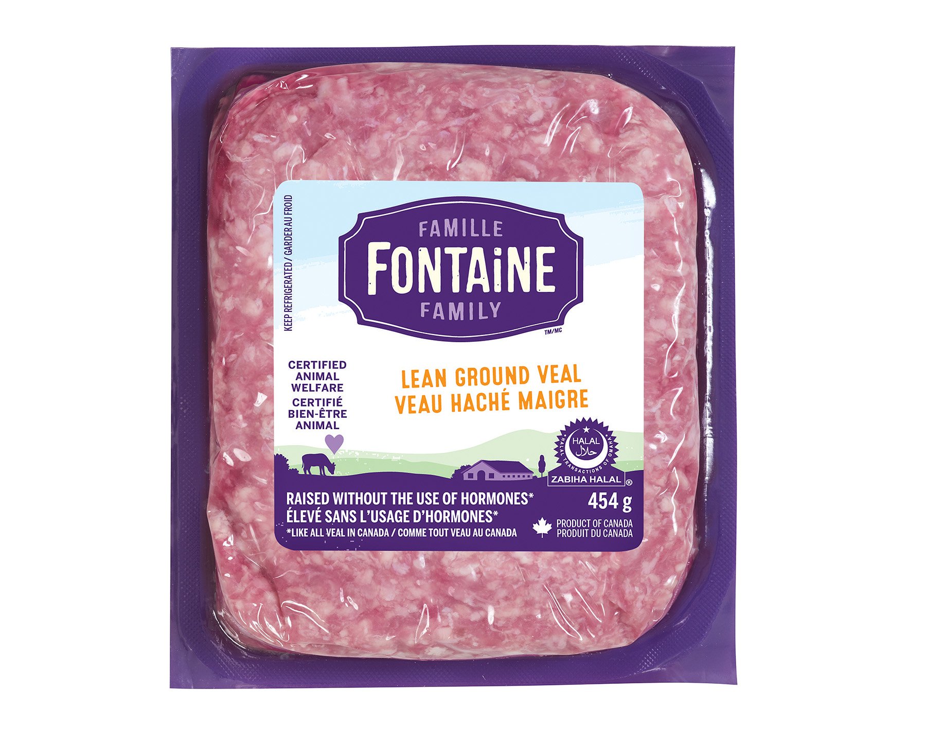 Lean Ground Veal 454 g