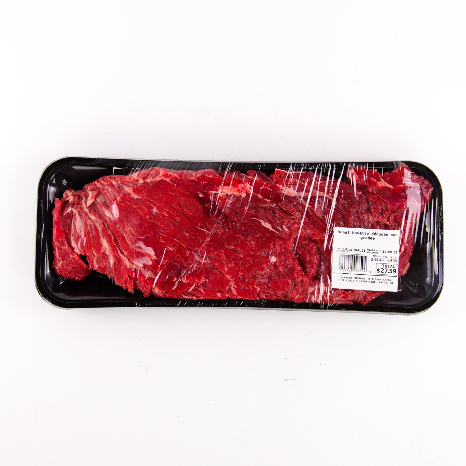 Fresh Ungraded Beef Flank Steak