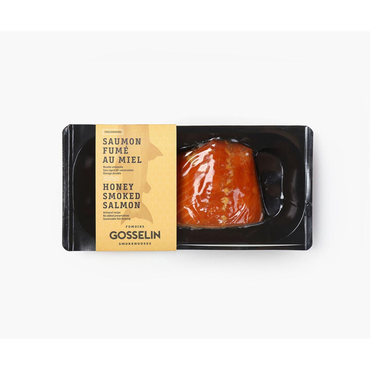 Frozen Honey Smoked Salmon Steak